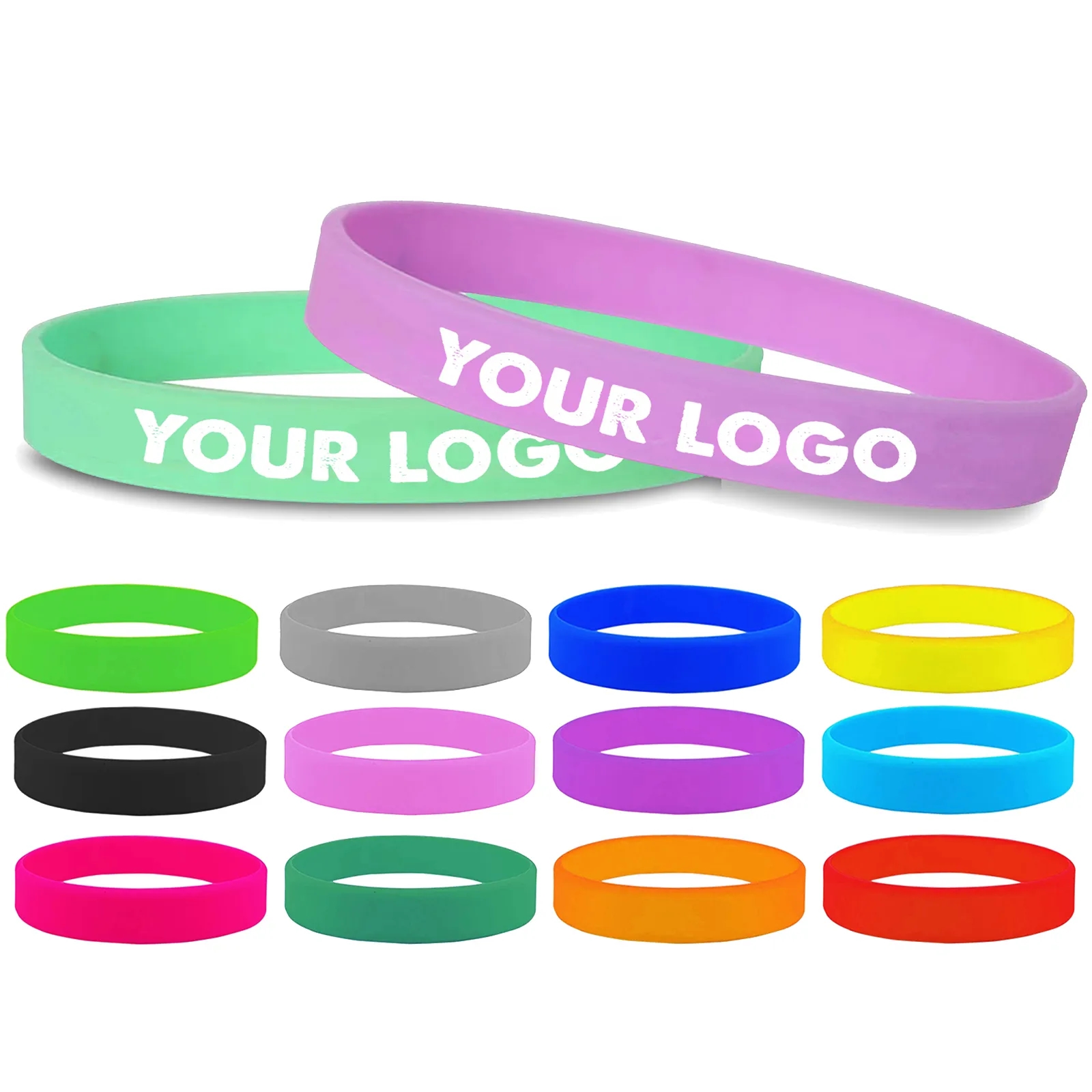 1/2" Silicone Bracelet 3