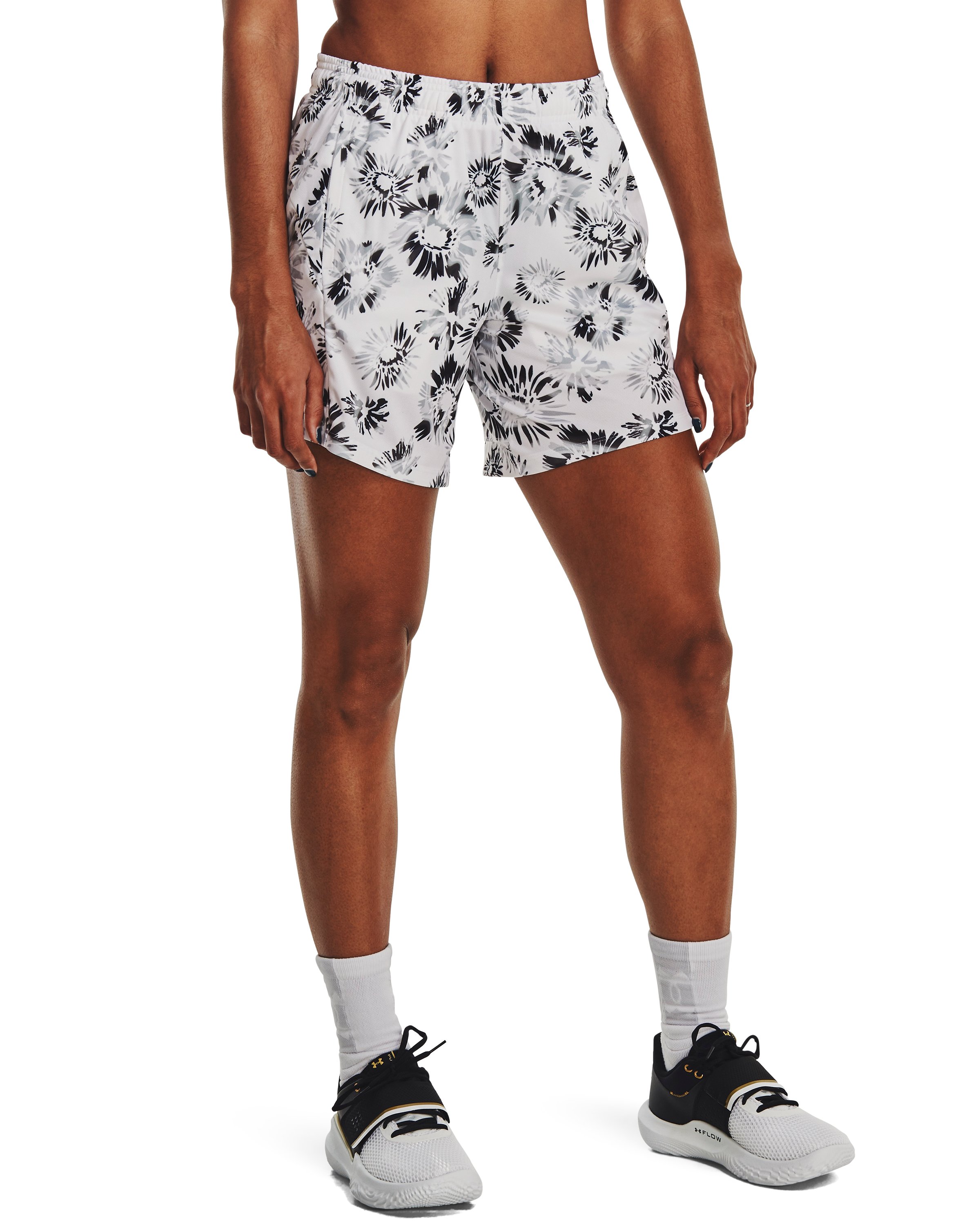 Women's UA Baseline Printed Shorts 1