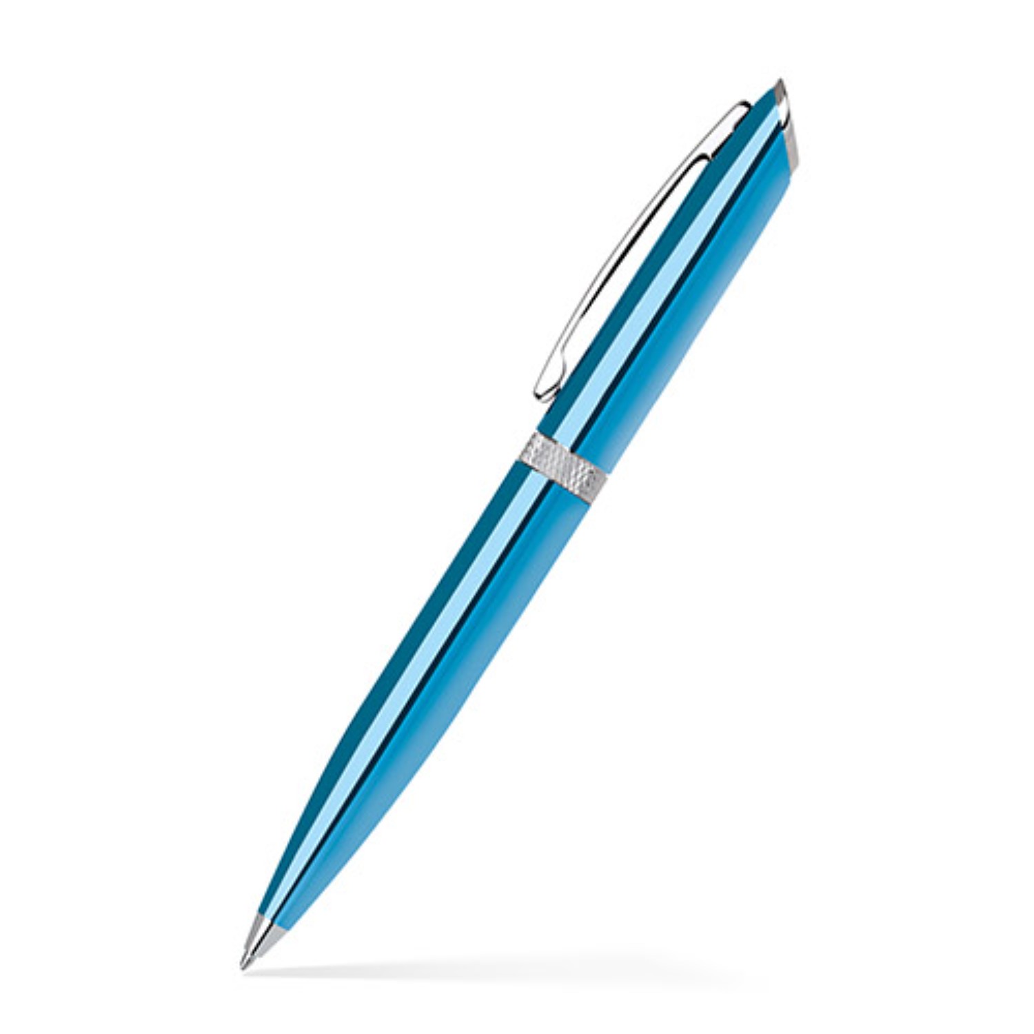 Aluminum Diamond Ballpoint Twist Metal Pen - Shiny 5