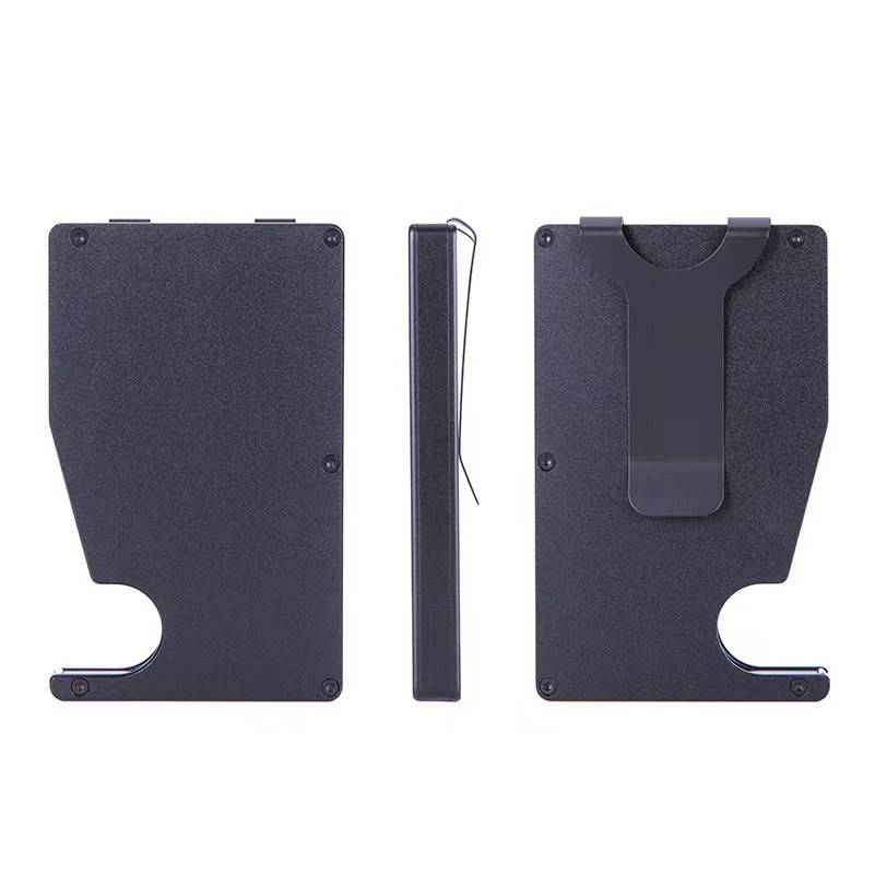 RFID Credit Card Holder with Money Clip 3