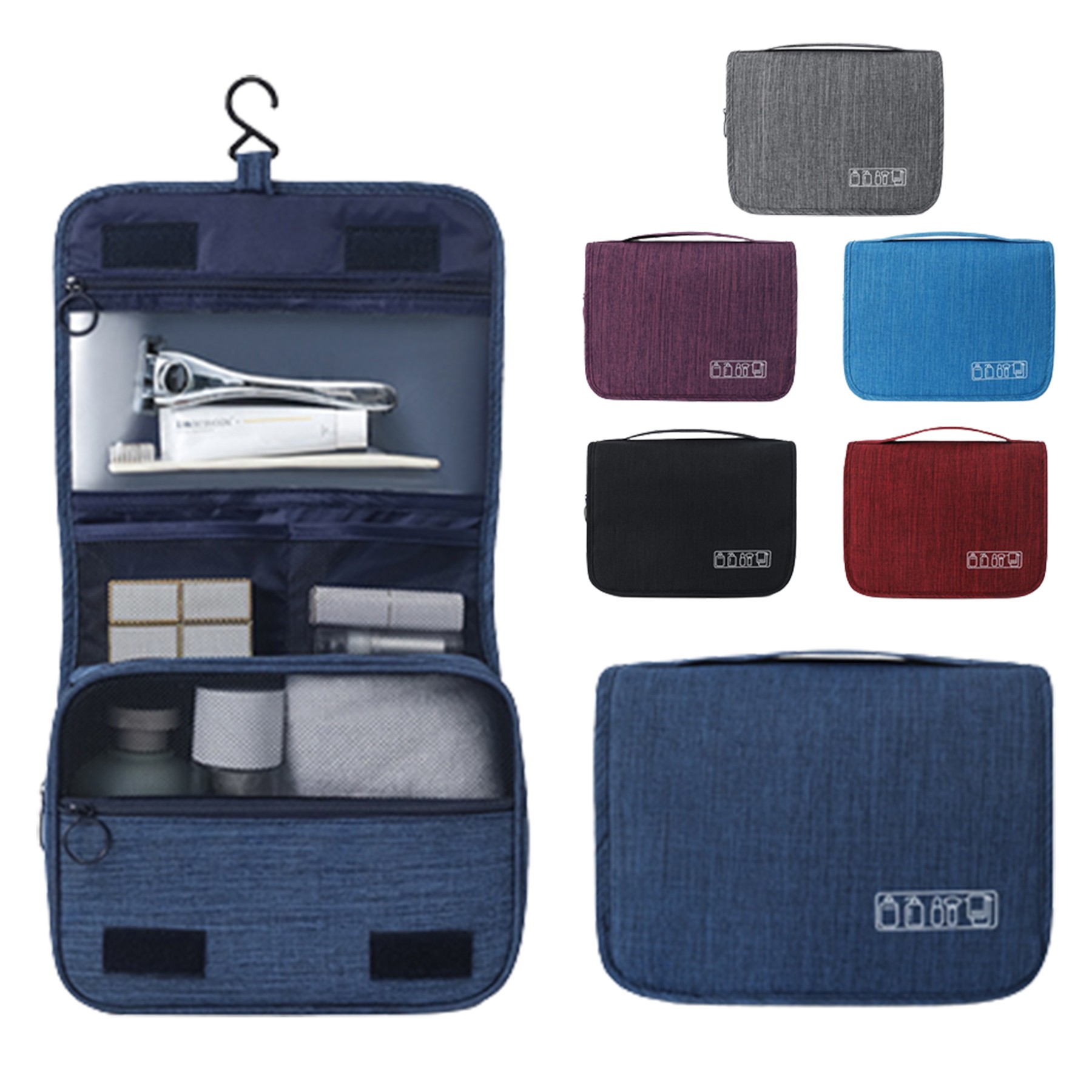 Portable Travel Cosmetic Toiletry Bag 7
