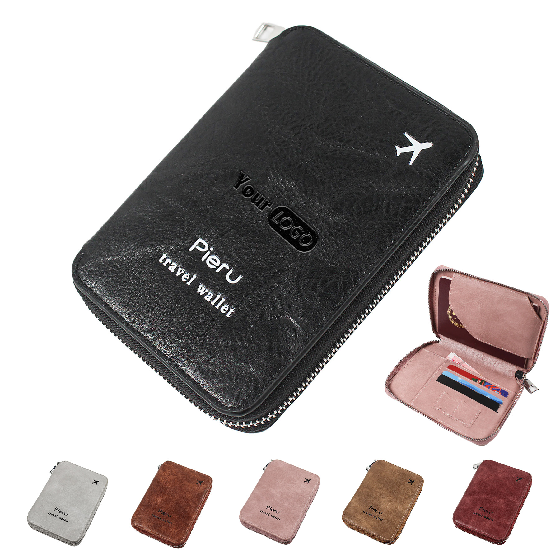 PU Travel Zipper Storage Bag 7