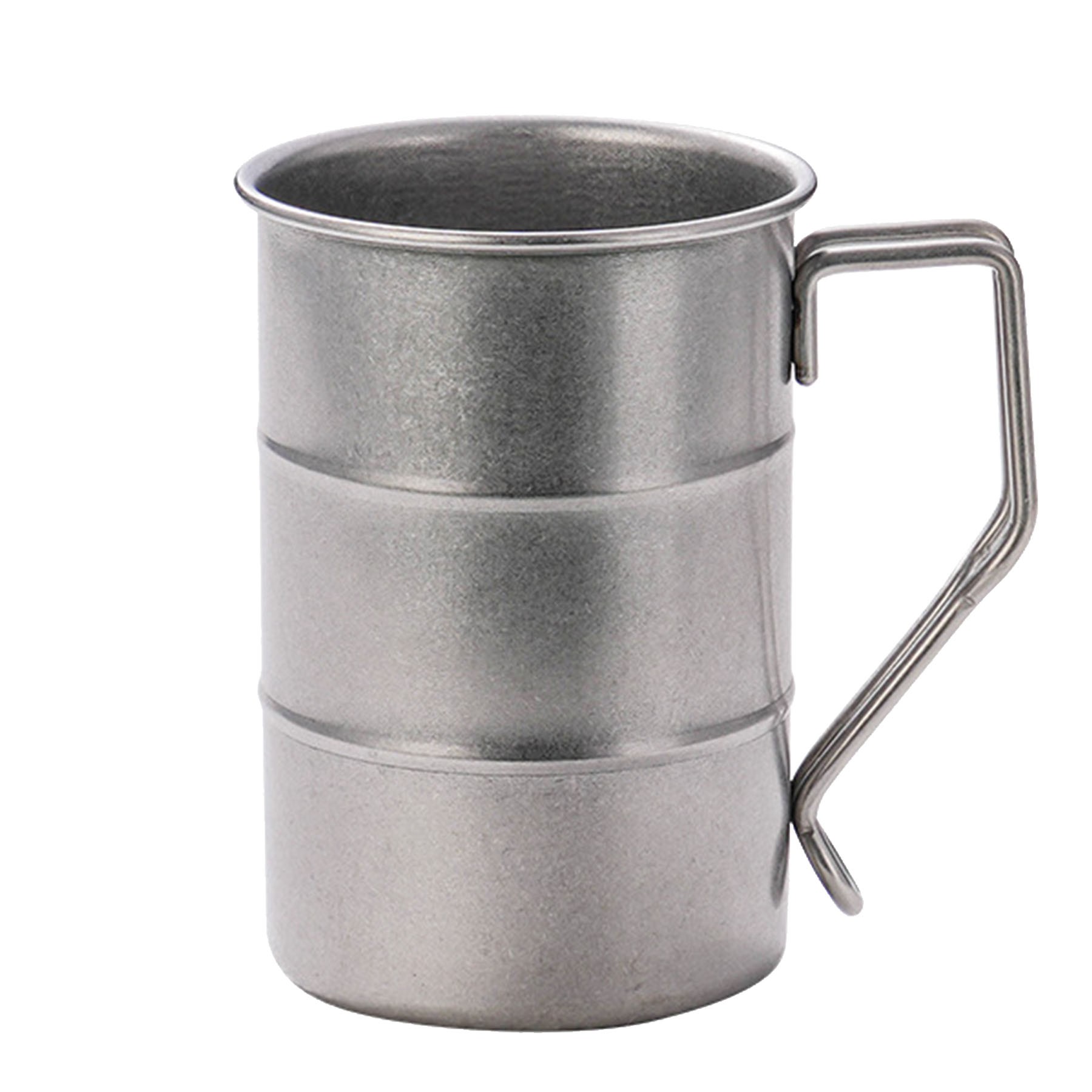 12oz Stainless Steel Oil Drum Coffee Beer Mug 2
