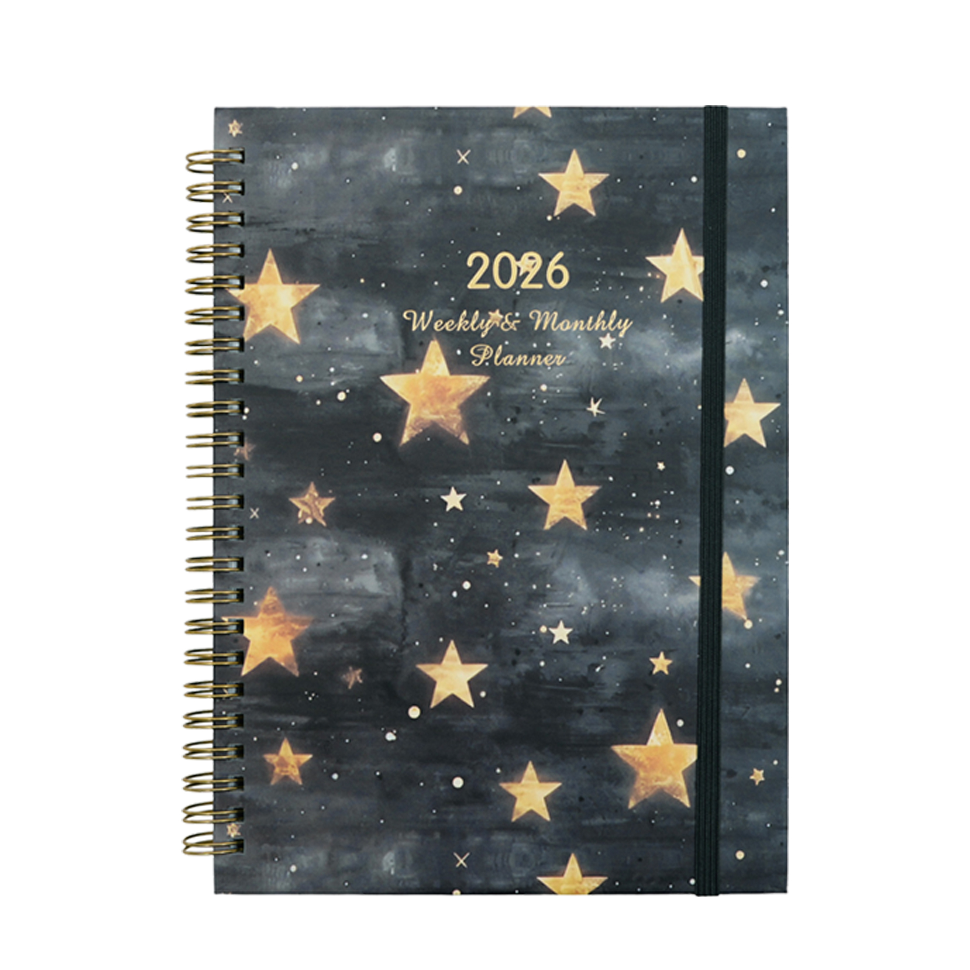 A5 Weekly Planner with Elastic Band 4