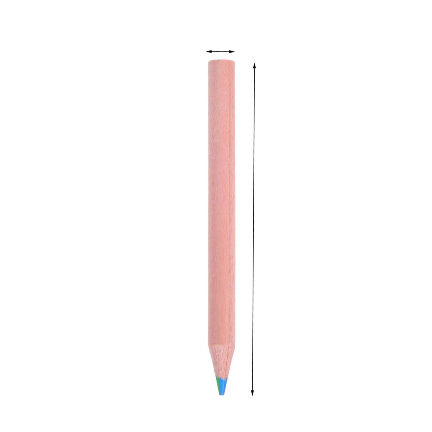 Seven color wooden children's drawing pencil 2