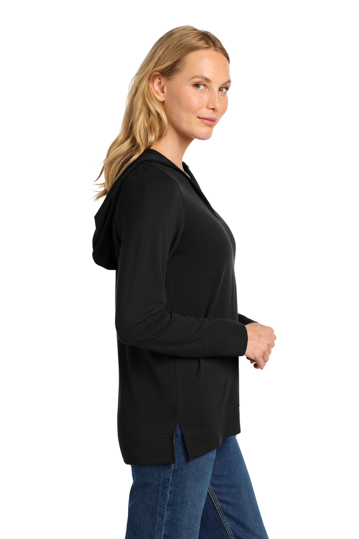 Port Authority Women's Microterry Pullover Hoodie LK826, custom hoodie or sweatshirt with logo imprint 13