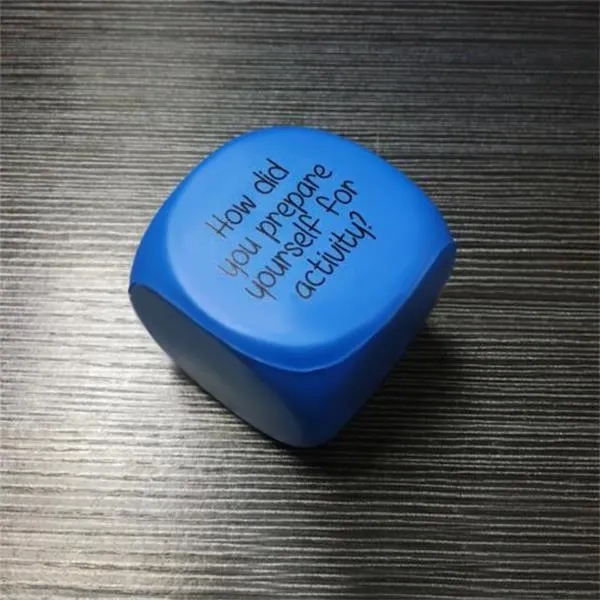 PU Dice Shape Stress Reliever Balls 13