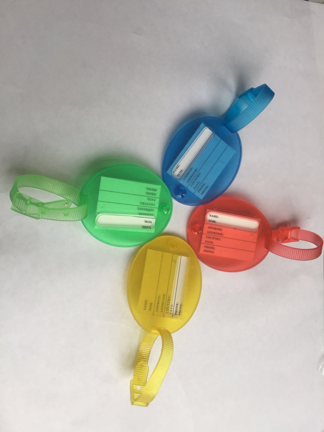 Round Luggage Tag 11