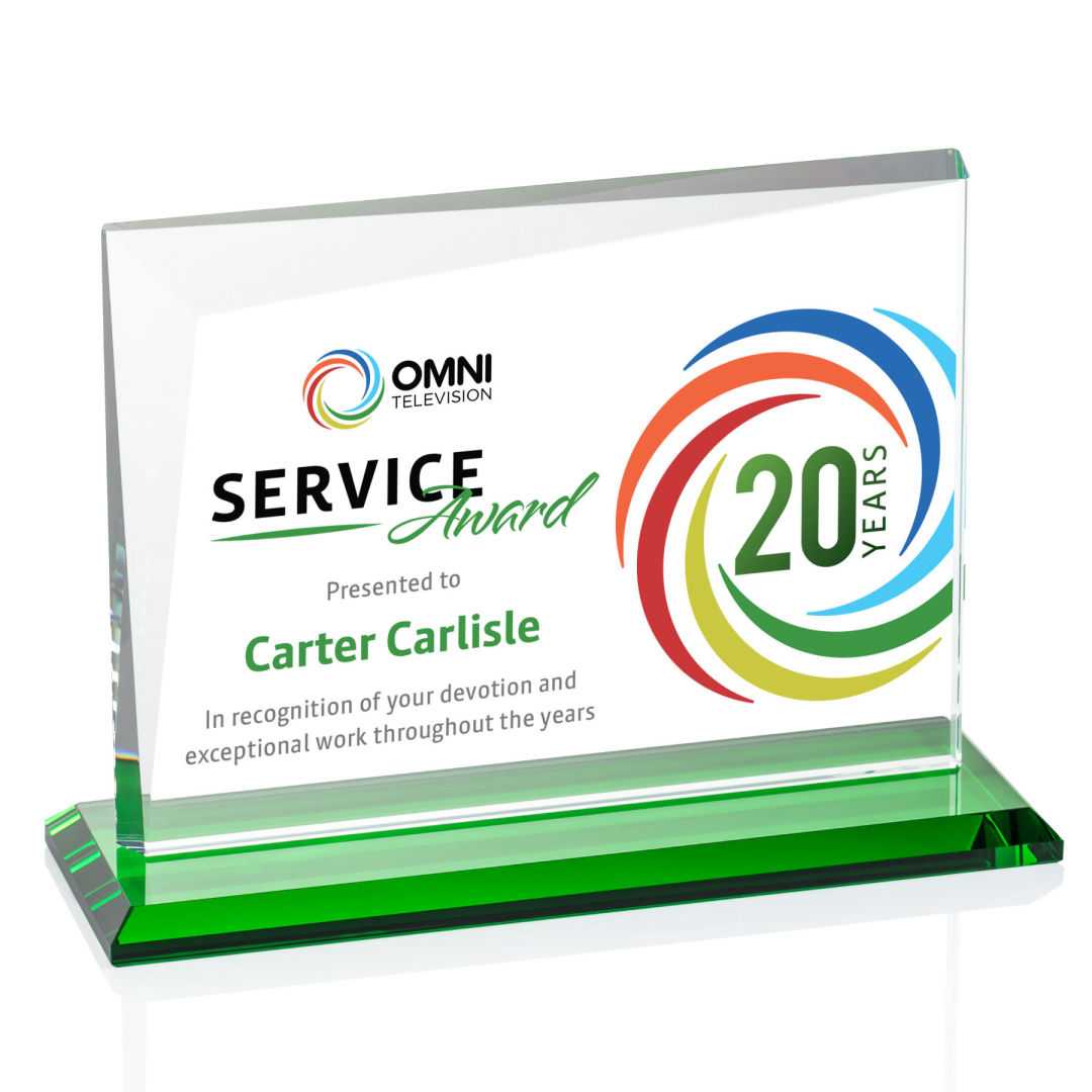 Mirela VividPrint™ Award - Green 5