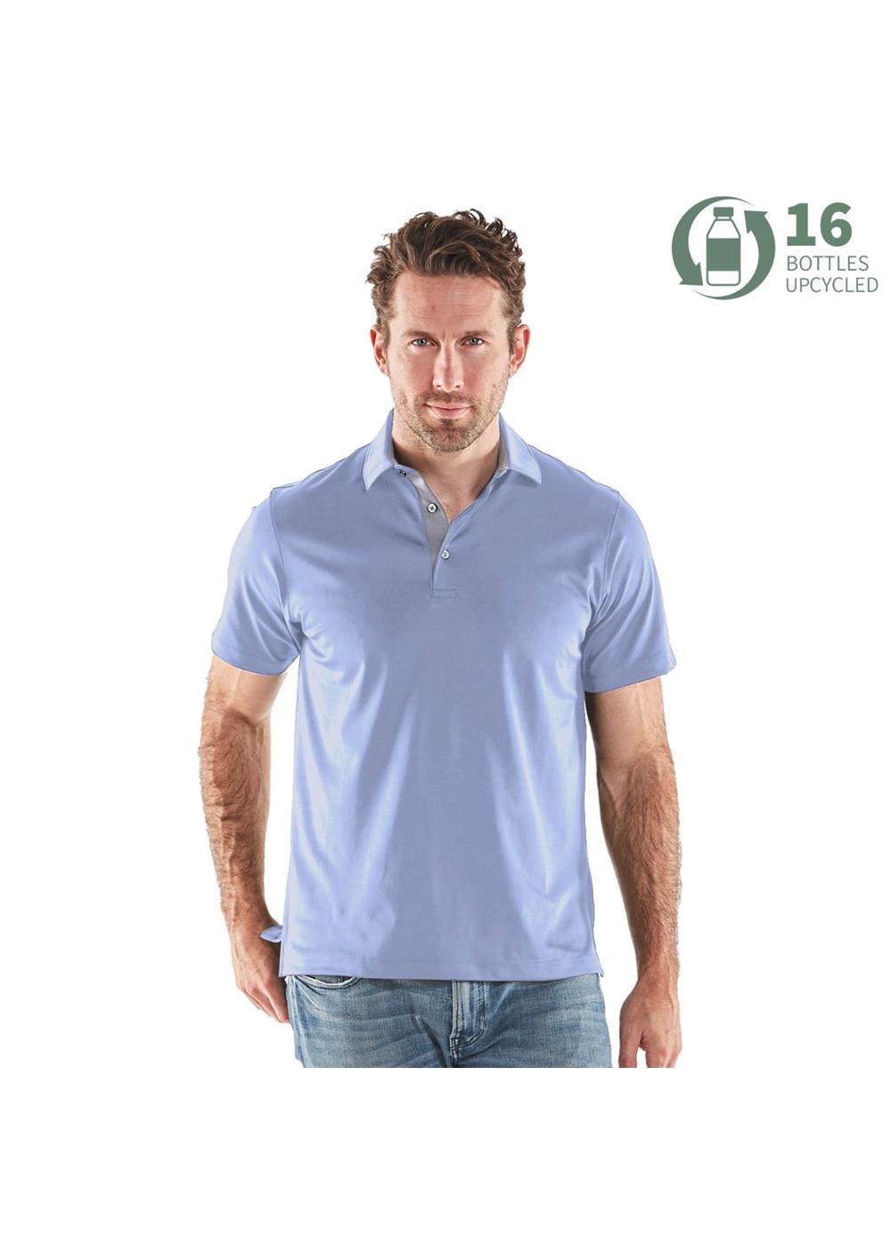Storm Creek Men's Visionary II Solid Short Sleeve Polo 14