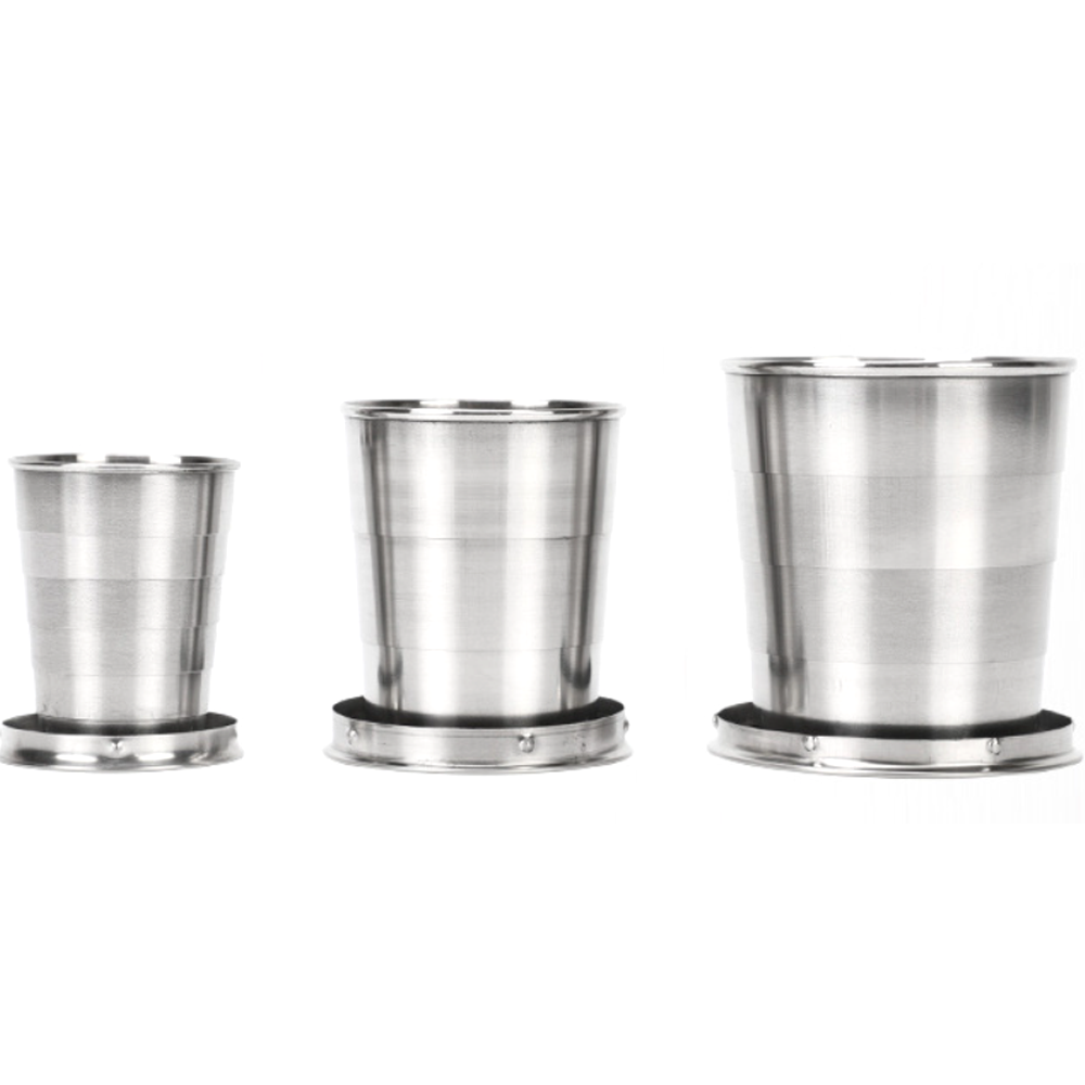 stainless steel folding cup 4