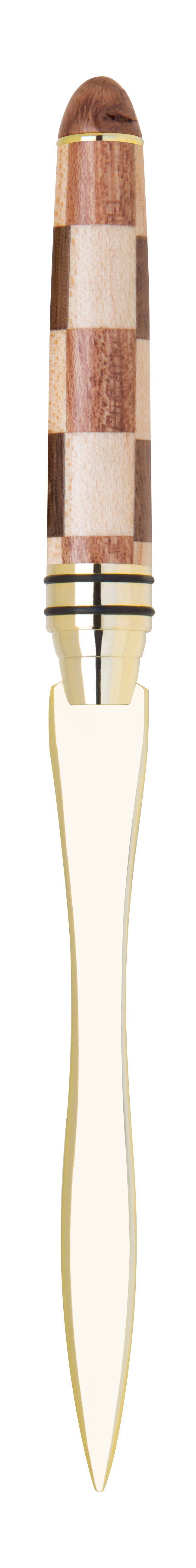 Premade Pen Set - Maple Wood Box with Wooden Ballpoint Pen & Letter Opener 4