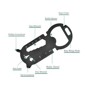 Compact Multi Function Portable Wrench Ruler And Bottle Opener 7