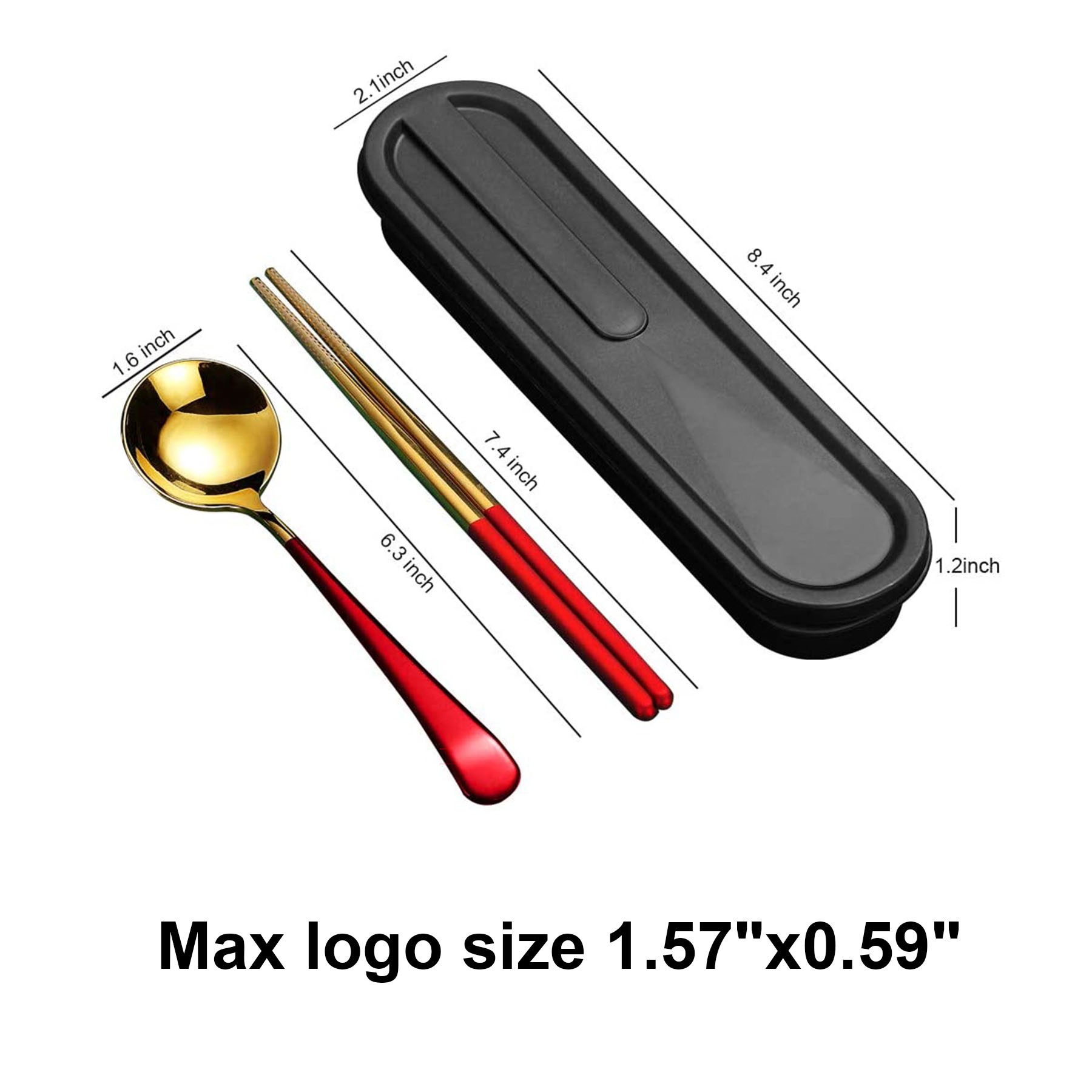 Stainless Steel Utensils Case Set 2