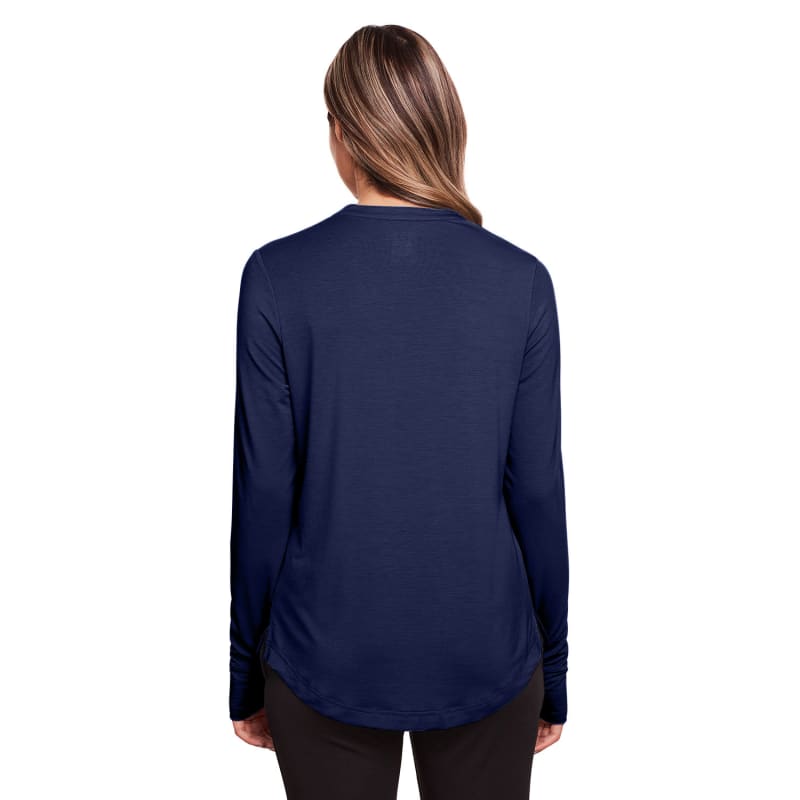 North End Ladies' Jaq Snap-Up Stretch Performance Pullover, custom hoodie or sweatshirt with logo imprint 3