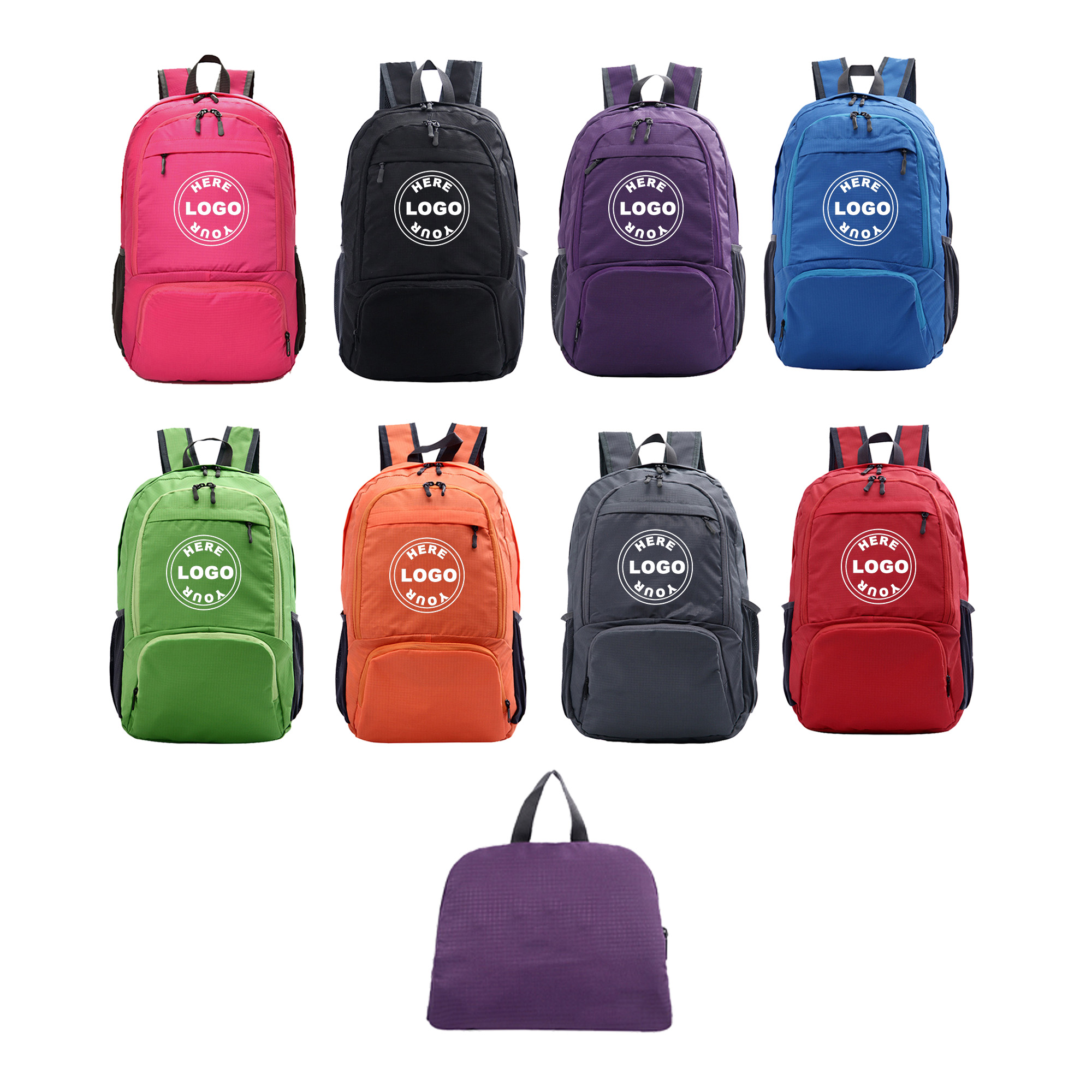 Customizable Outdoor Folding Backpack 3