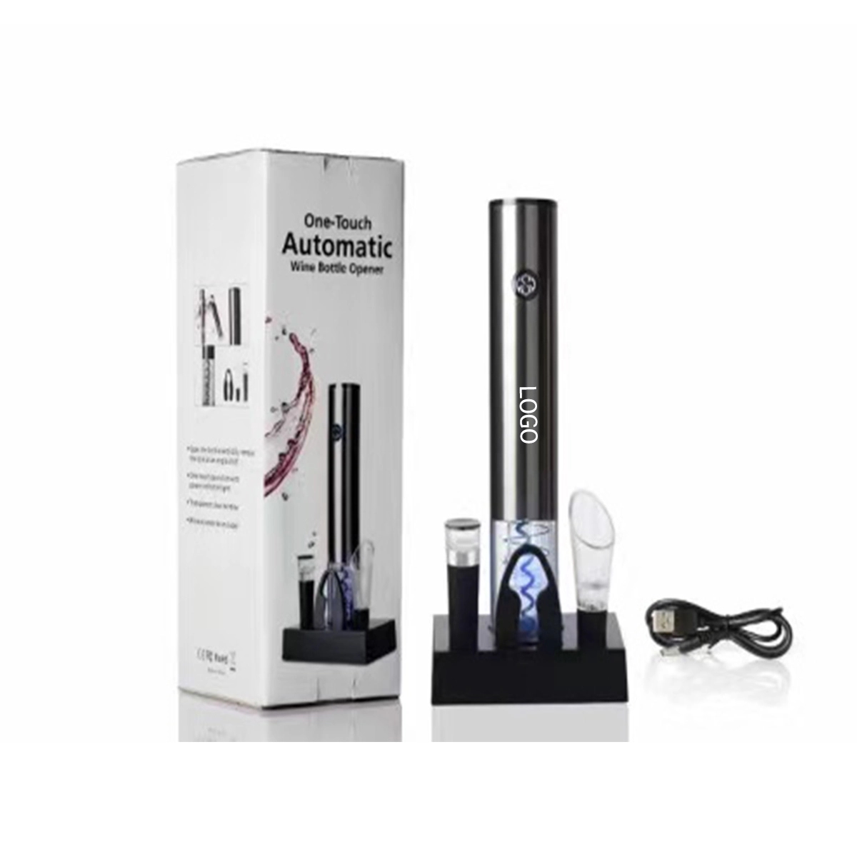 Wine Opener Electric Rechargeable USB 1