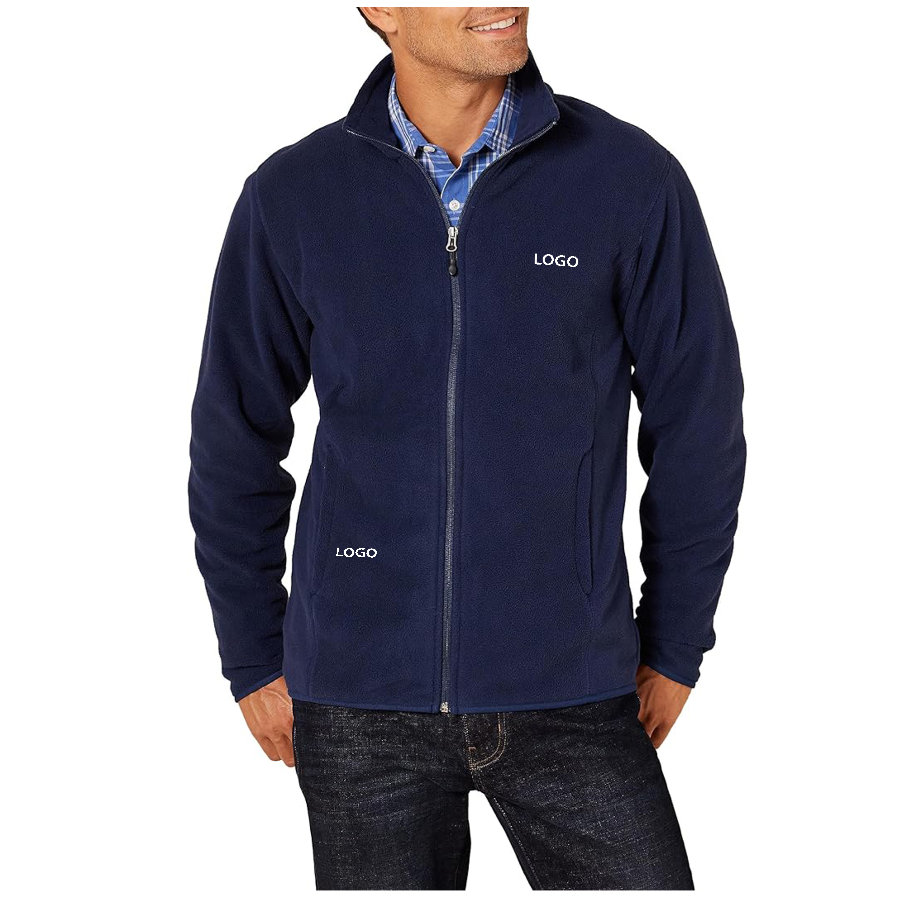 Men's Full Zip Fleece Jacket 8