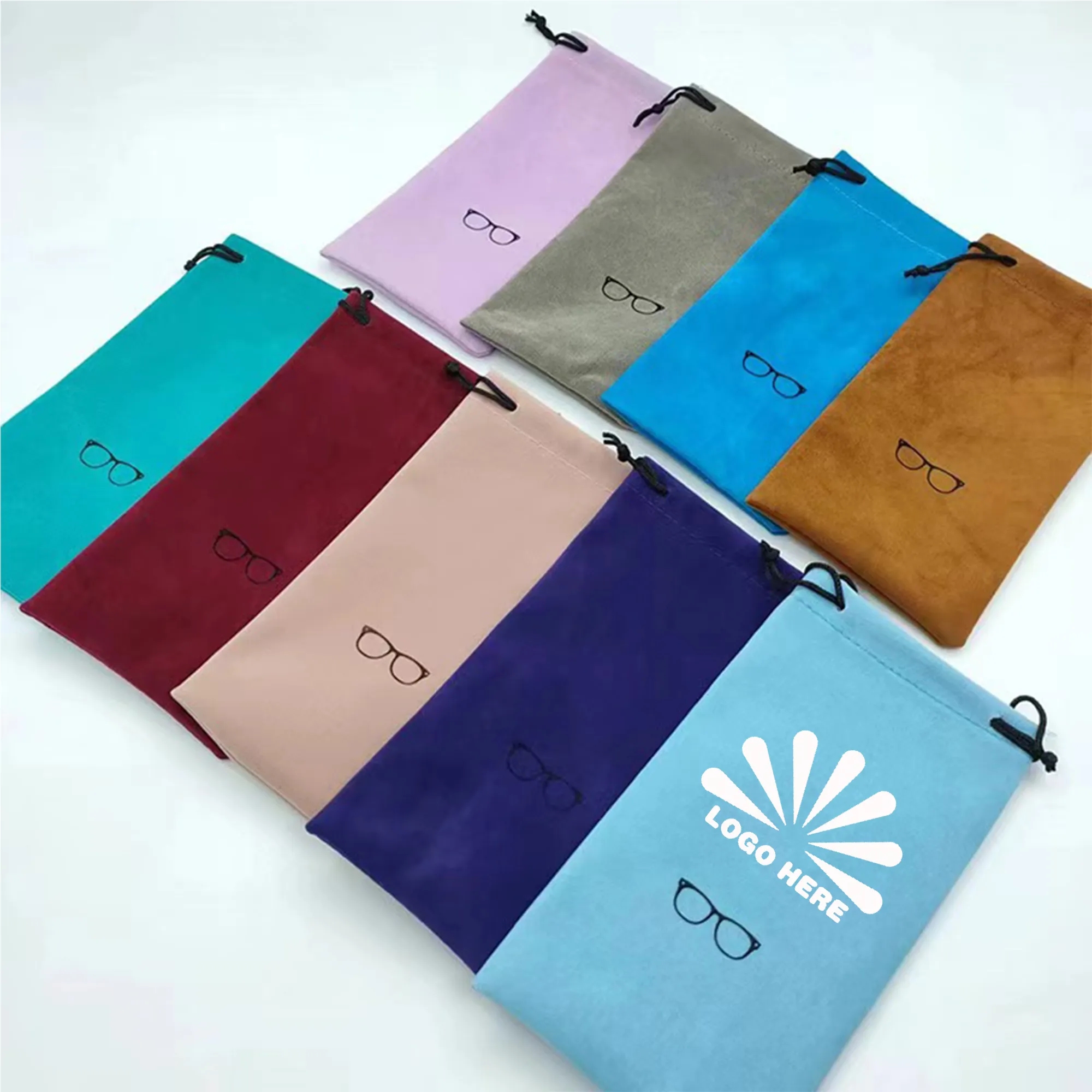 Colorful Glasses Storage Bag With Customizable Logo 2