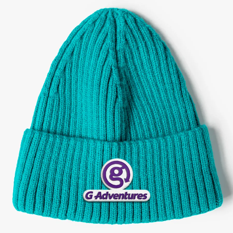 Sturdy Top High Wool Fiber Beanies, custom hat with logo imprint 10
