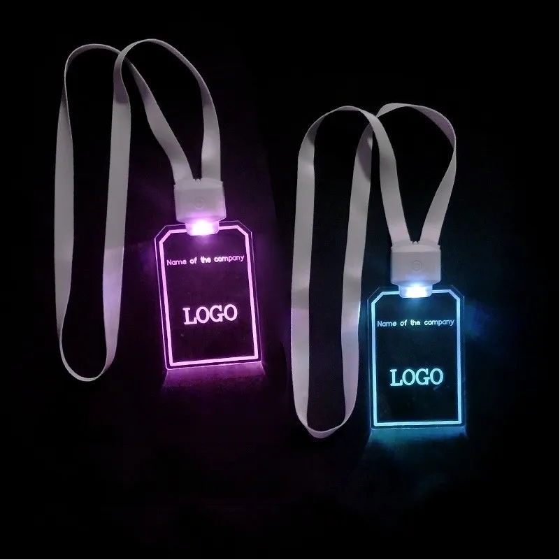 Lanyard ID Card with LED Light 3