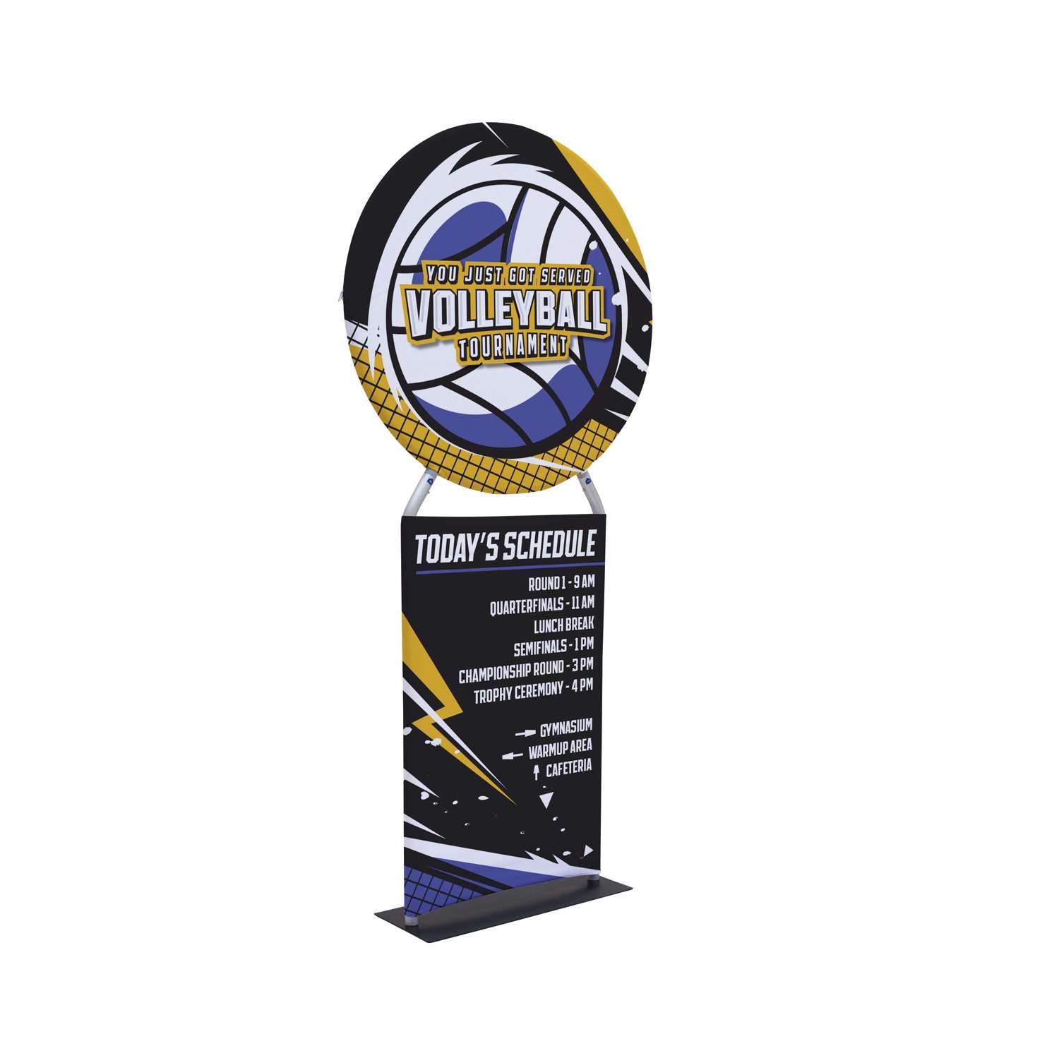 36" EuroFit Round Banner Display Kit