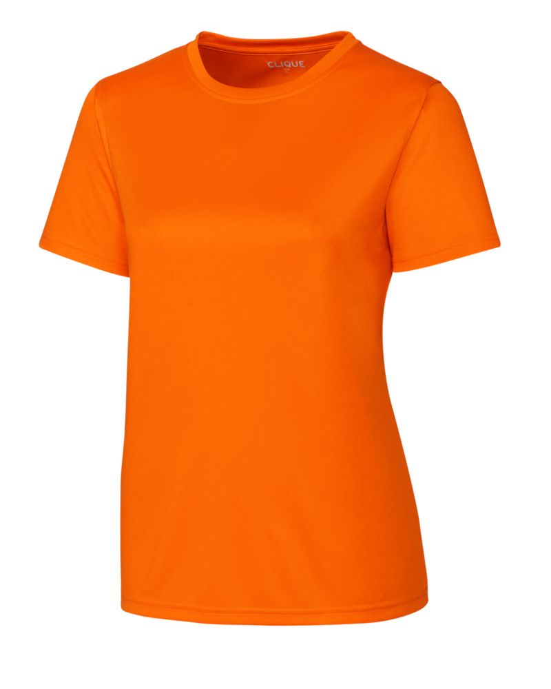 Clique Spin Solution-dyed Performance Jersey Womens Short Sleeve Tee 13