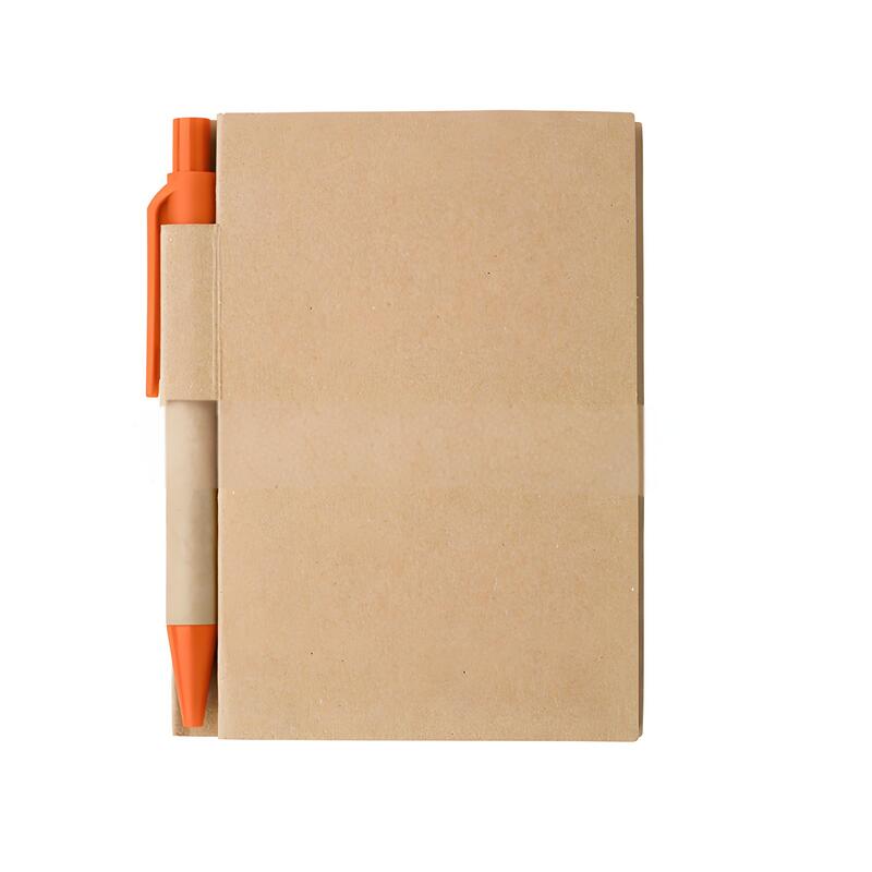 Classic A6 Notebook W/ Kraft Paper Cover & Pen 4