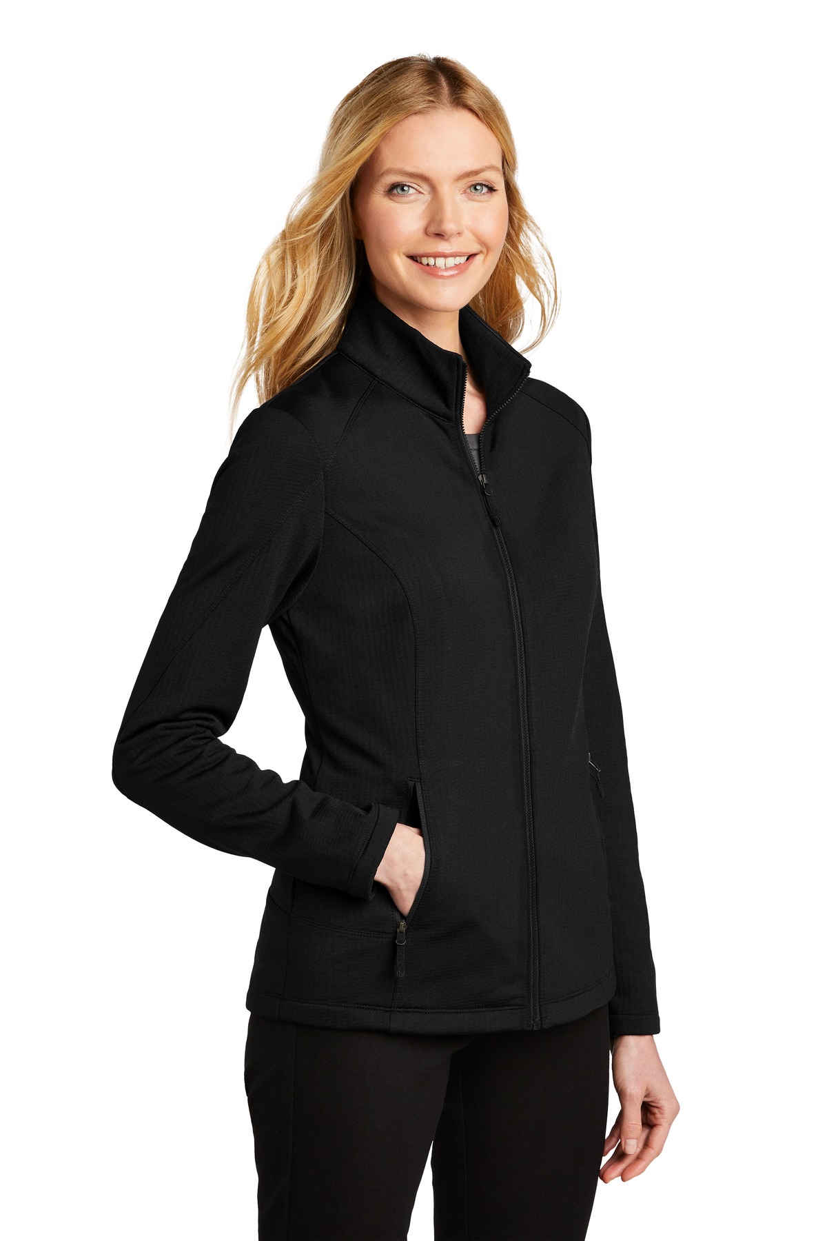 Women's Grid Fleece Jacket
