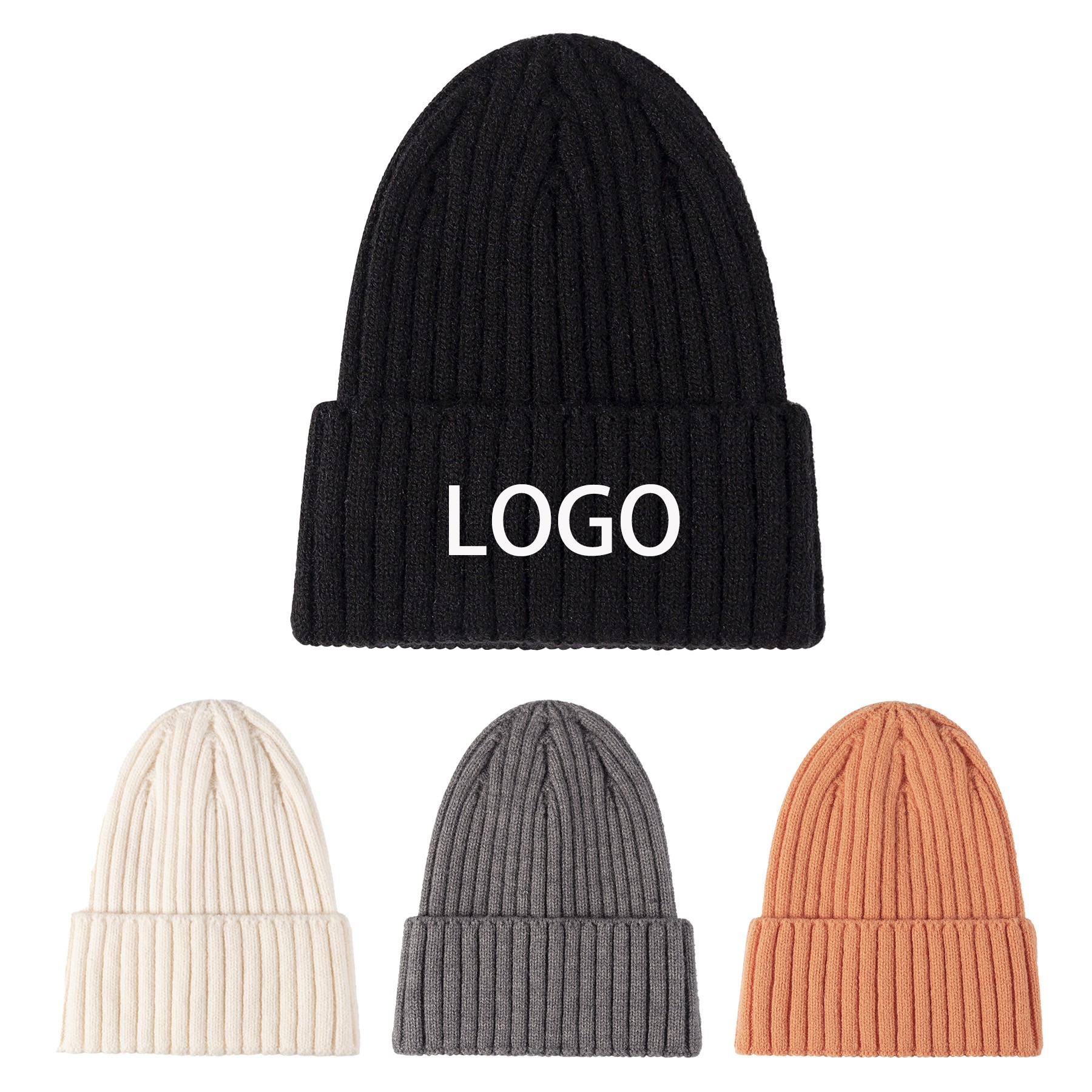 Thick Knit Fashion Skull Cap