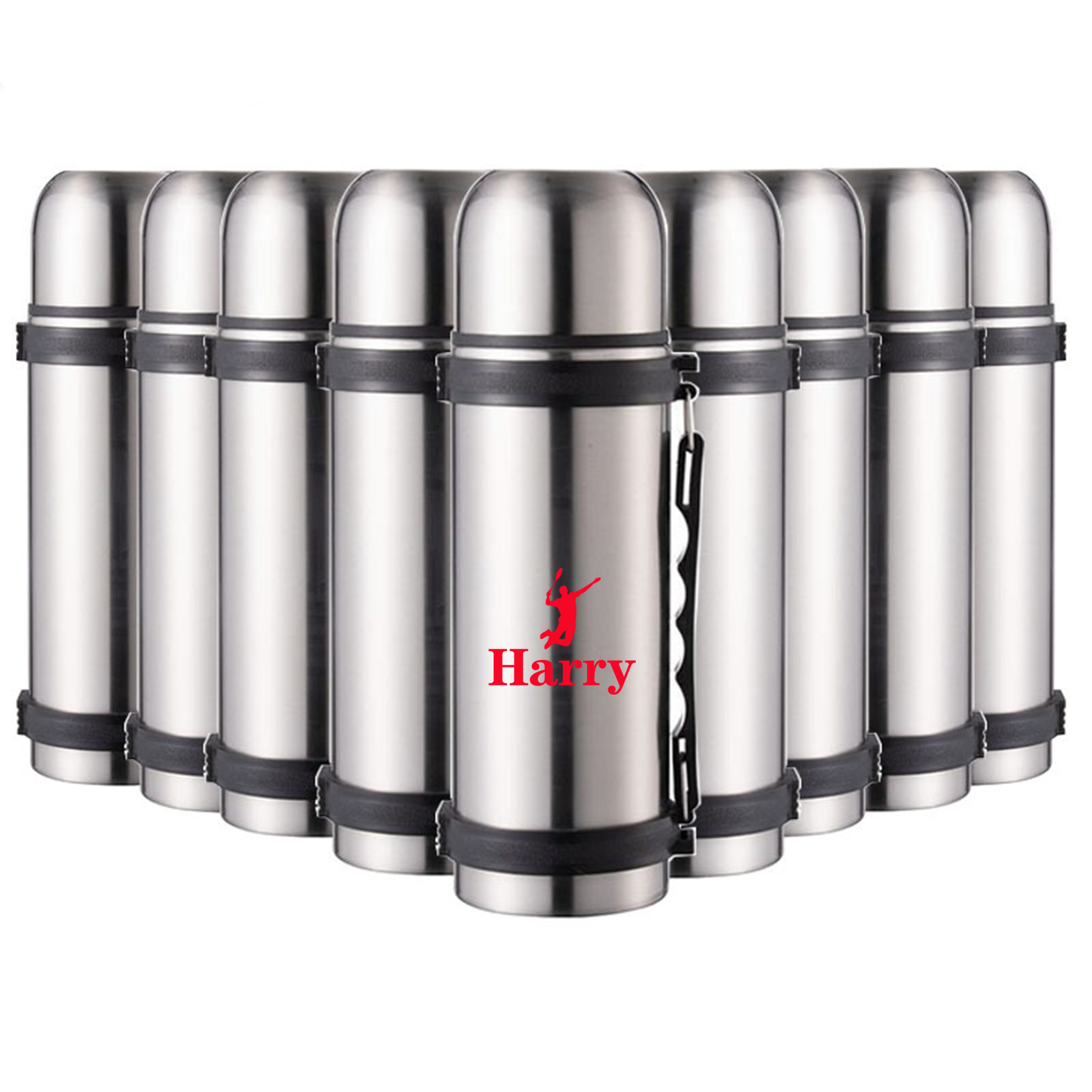 40Oz Travel Stainless Thermos, custom water bottle with logo imprint 2