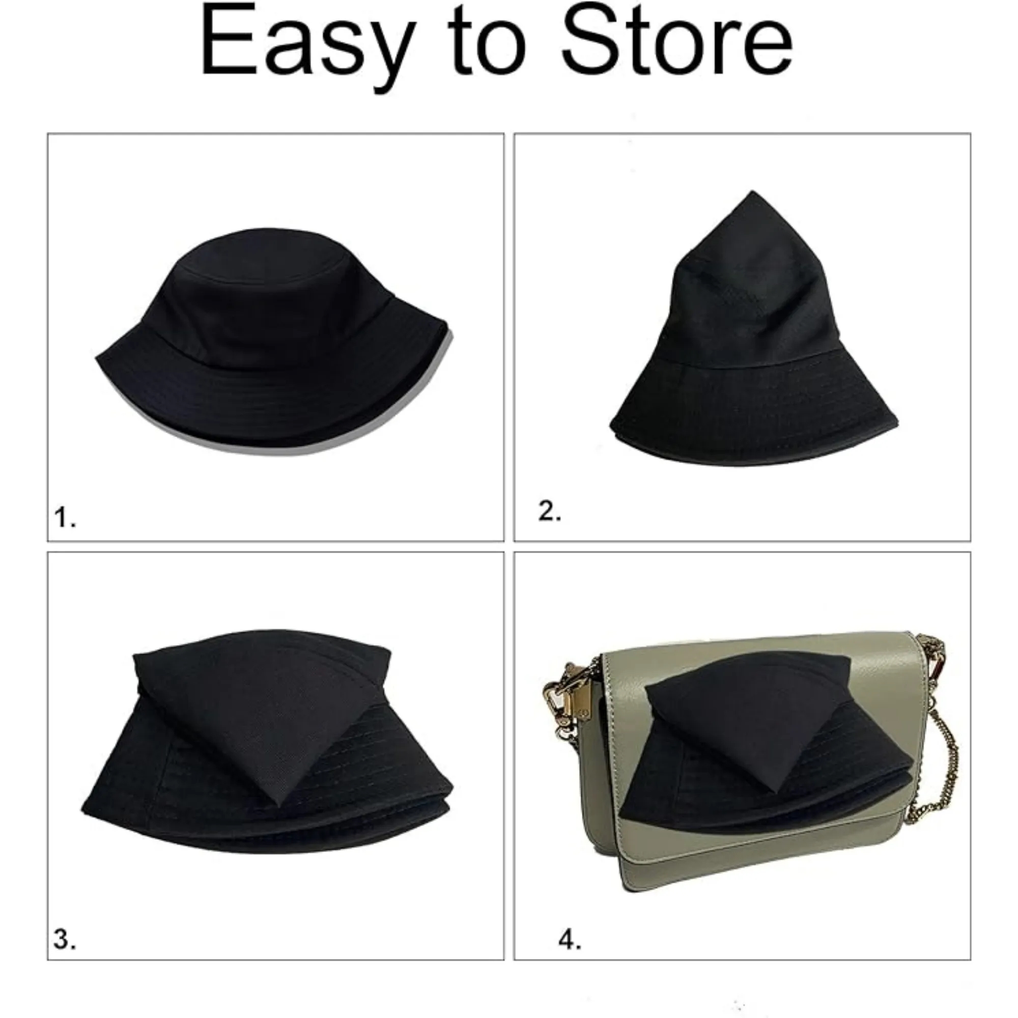 Cotton Solid Fisherman Hat Bucket Cap 8