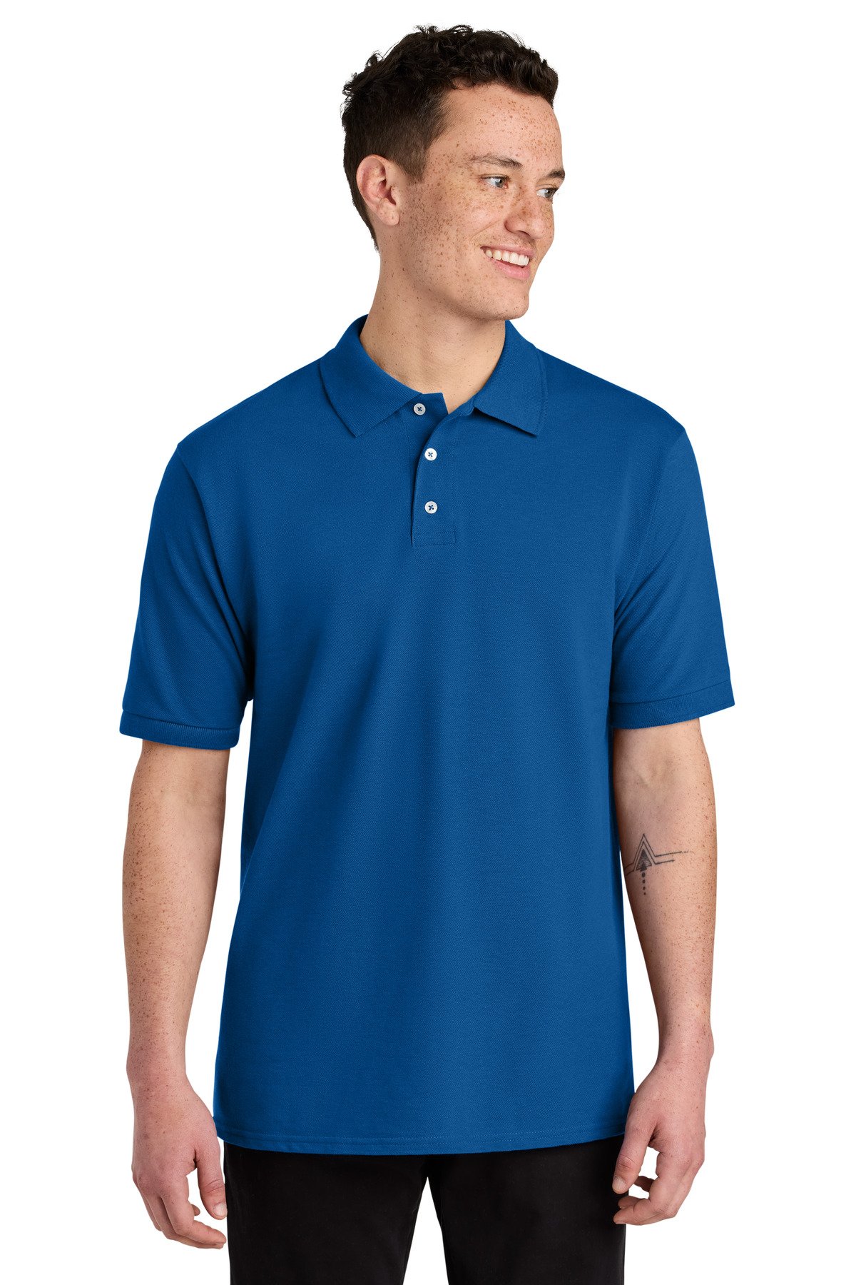 Jerzees Unisex Premium Ring Spun Cotton Pique Sport Shirt 443M 62