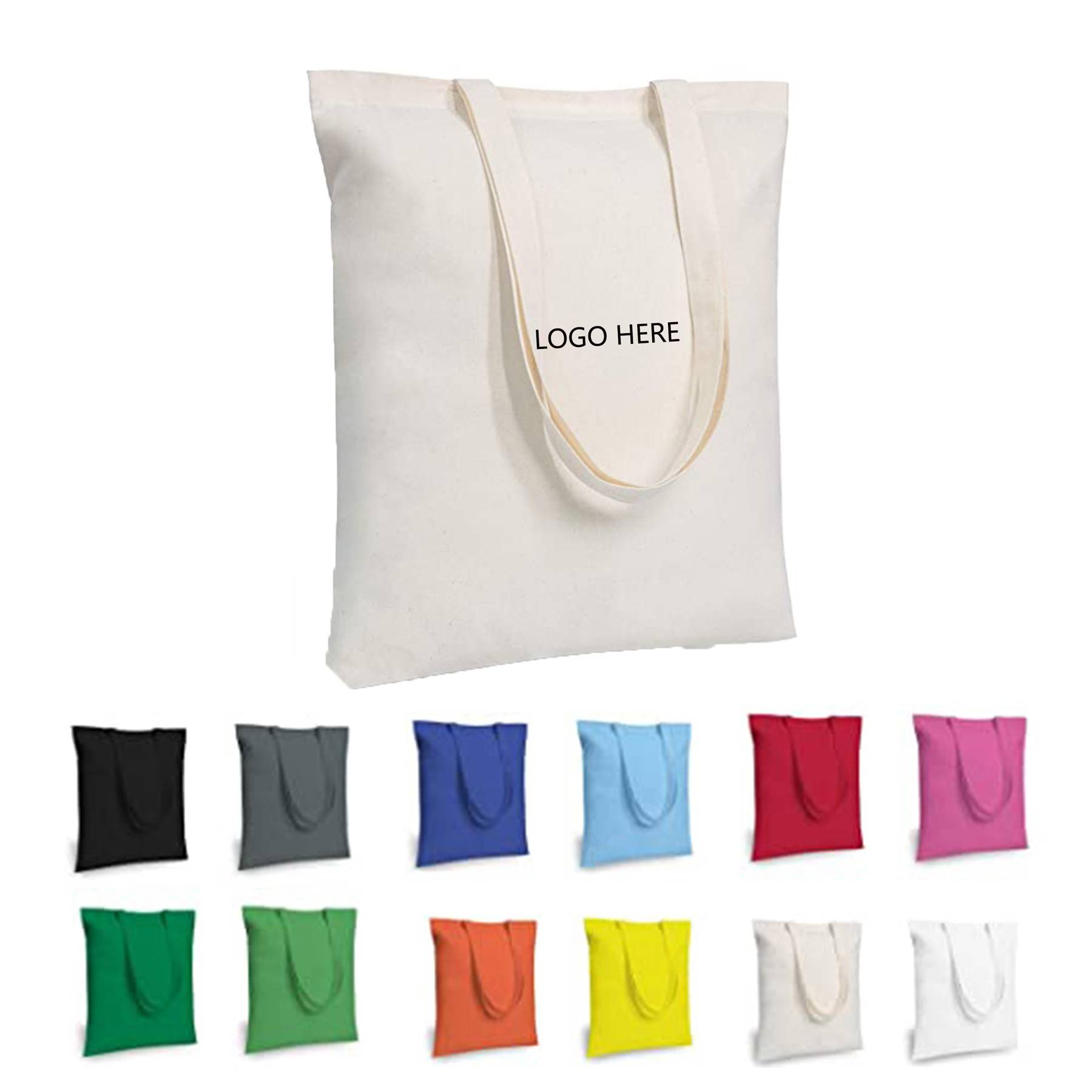 Economical Cotton Tote Bag, custom tote bag with logo imprint 1