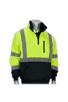 Quarter-Zip Pullover Black Bottom Sweatshirt, custom hoodie or sweatshirt with logo imprint 5