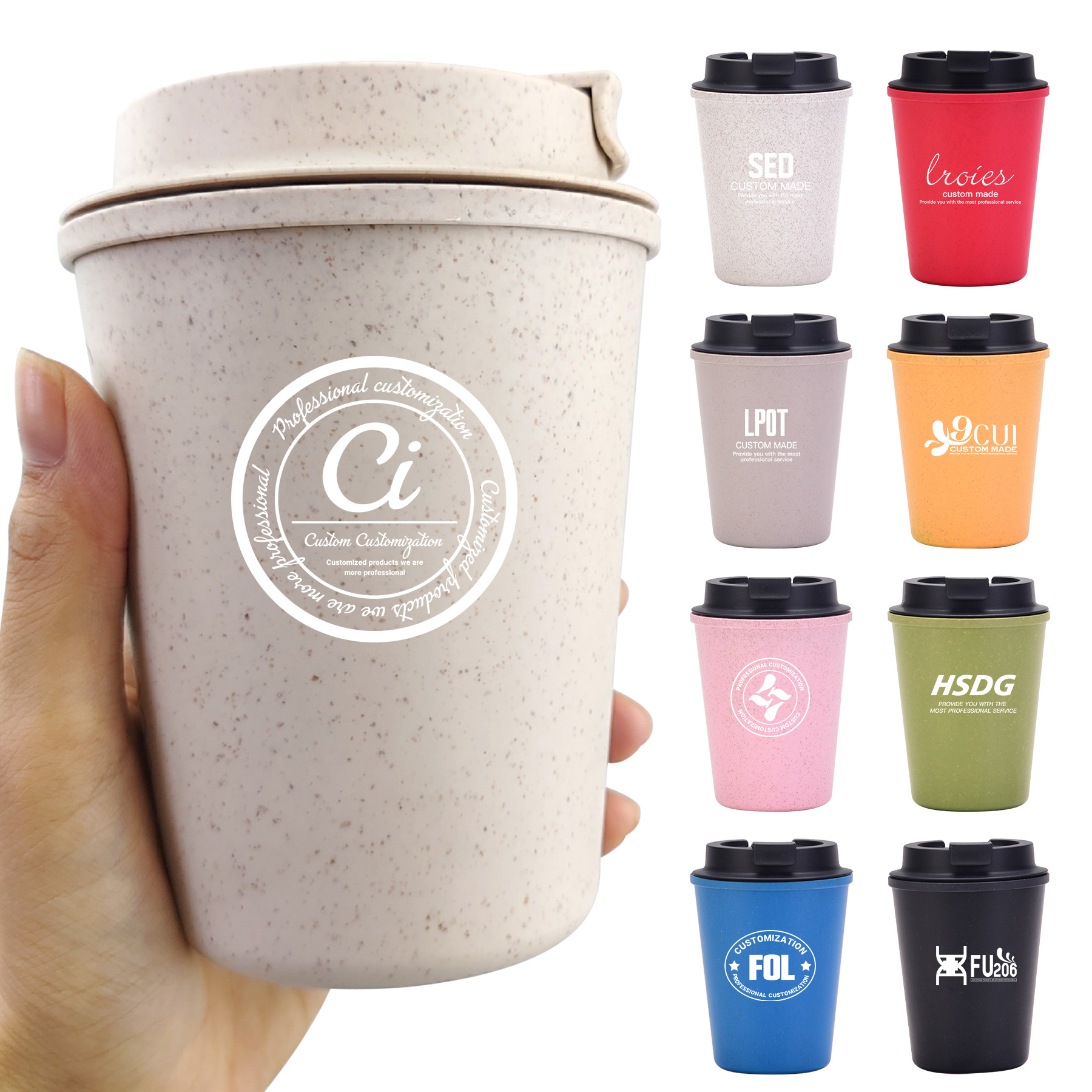 Wheat Straw Coffee Cup 10
