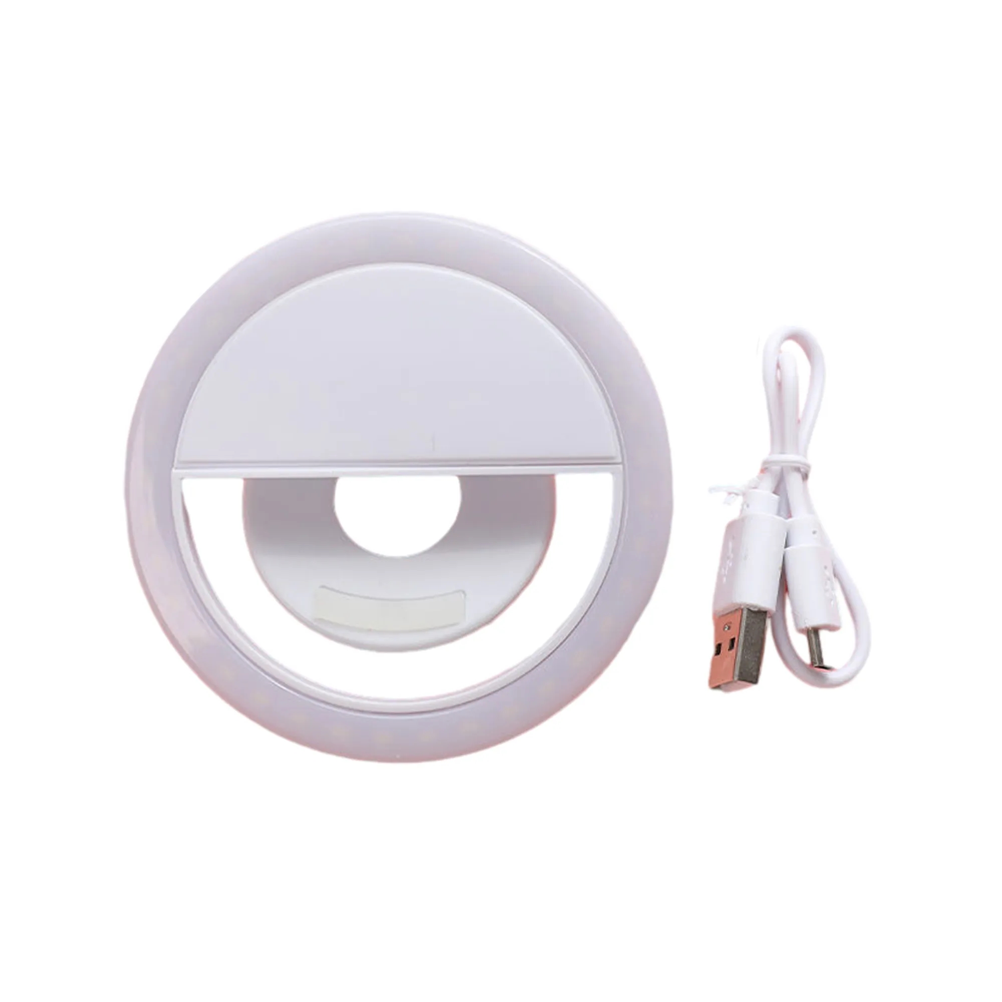 LED Adjustable Rechargeable Selfie Ring Light 2