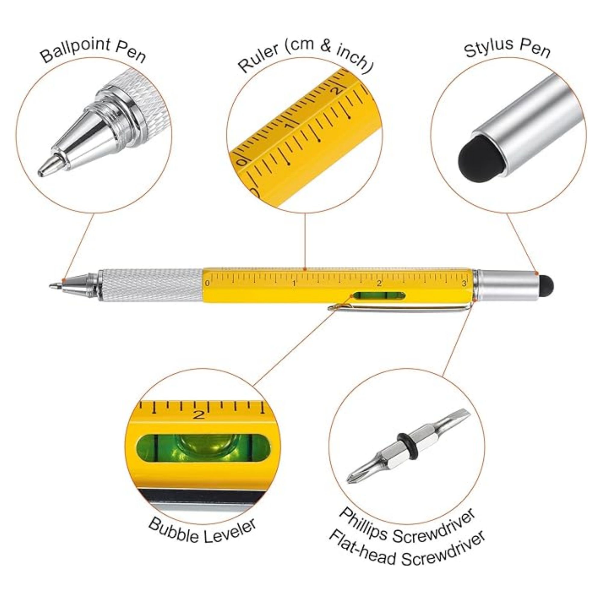 6-in-1 Multitool Pen 6