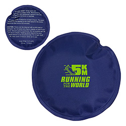 Round Nylon-Covered Hot/Cold Pack 30