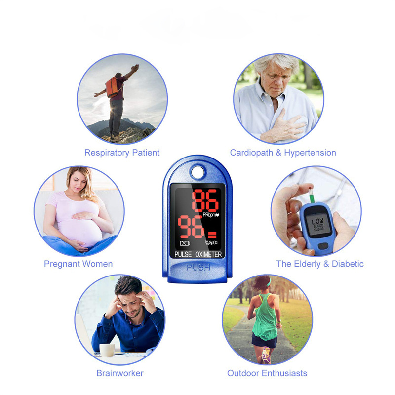 Portable Finger SPO2 Pulse Oximeter 2