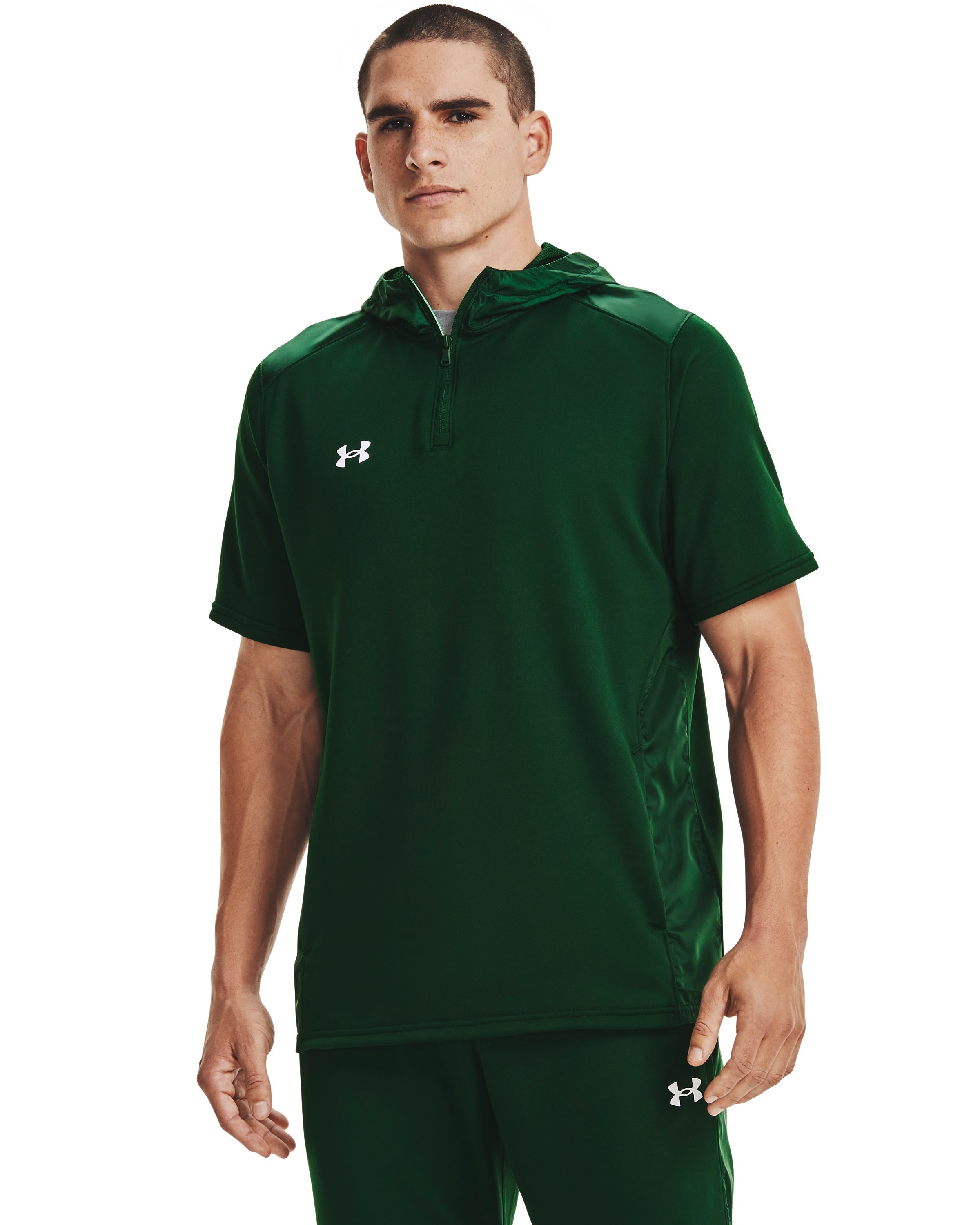UA Command Men's Short Sleeve Hoodie, custom hoodie or sweatshirt with logo imprint 7