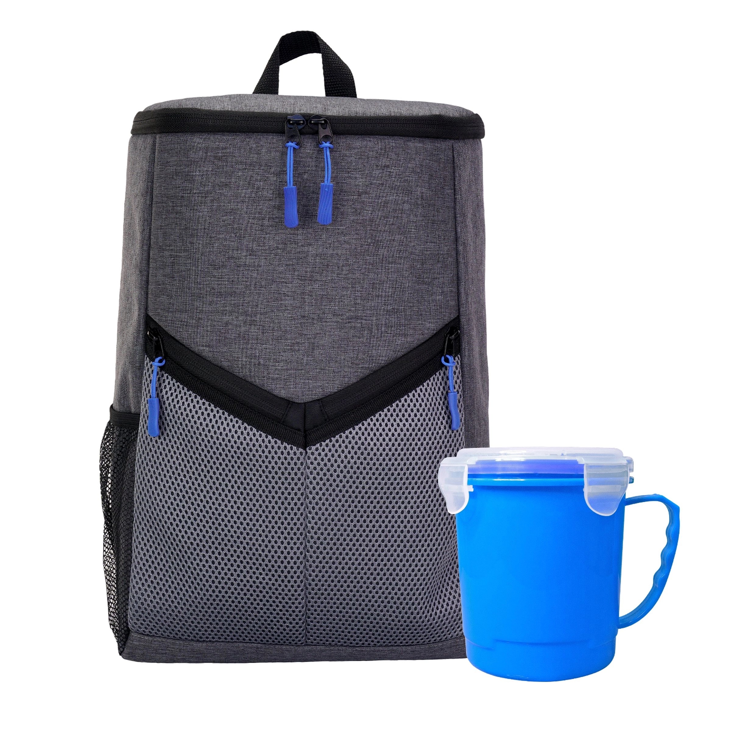 Victory Soup Backpack Cooler Set 8