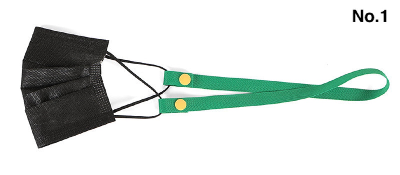 Polyester Lanyards Mask Holder Clip 1