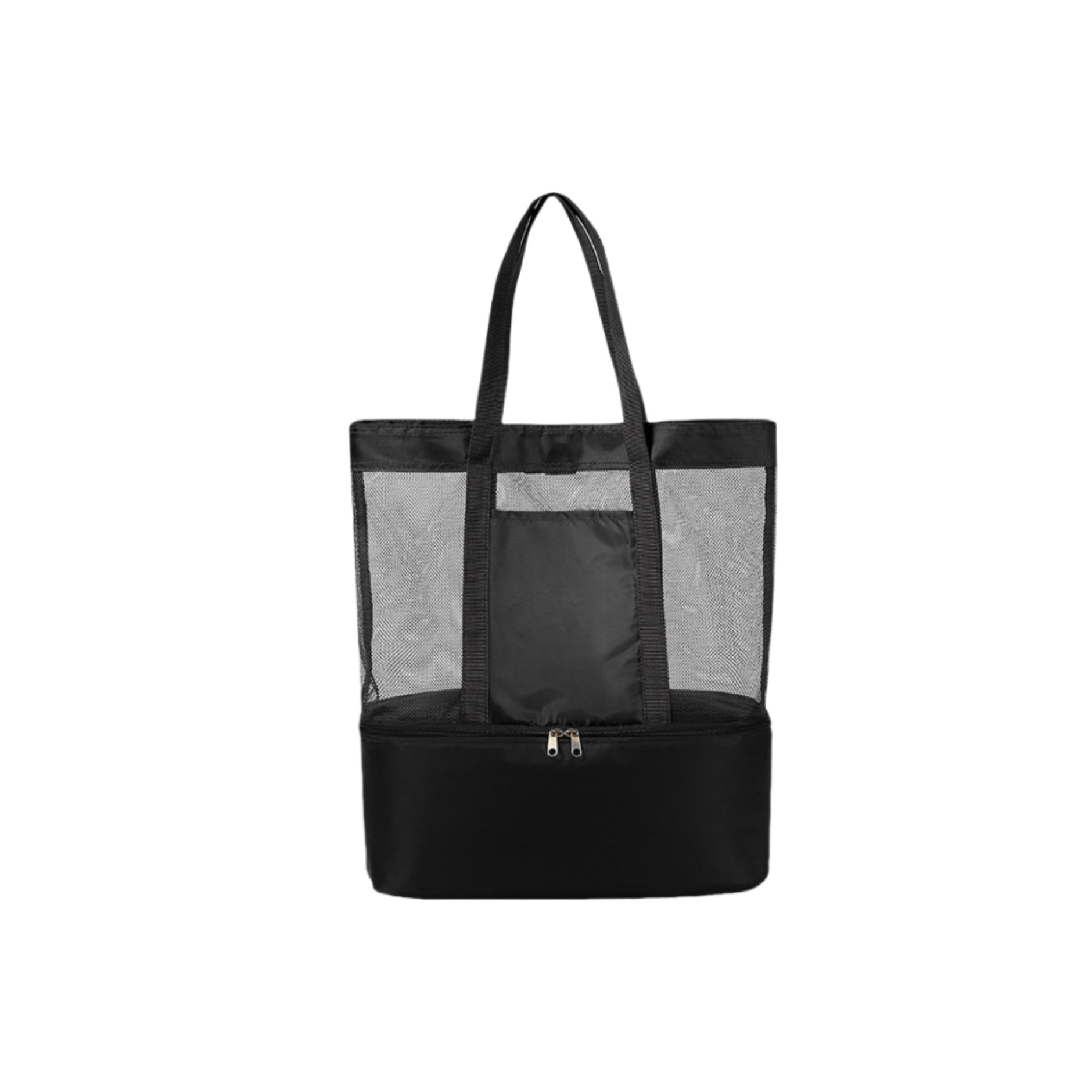 Oversized Mesh Beach Tote Bag with Wet/Dry and Cooler 3
