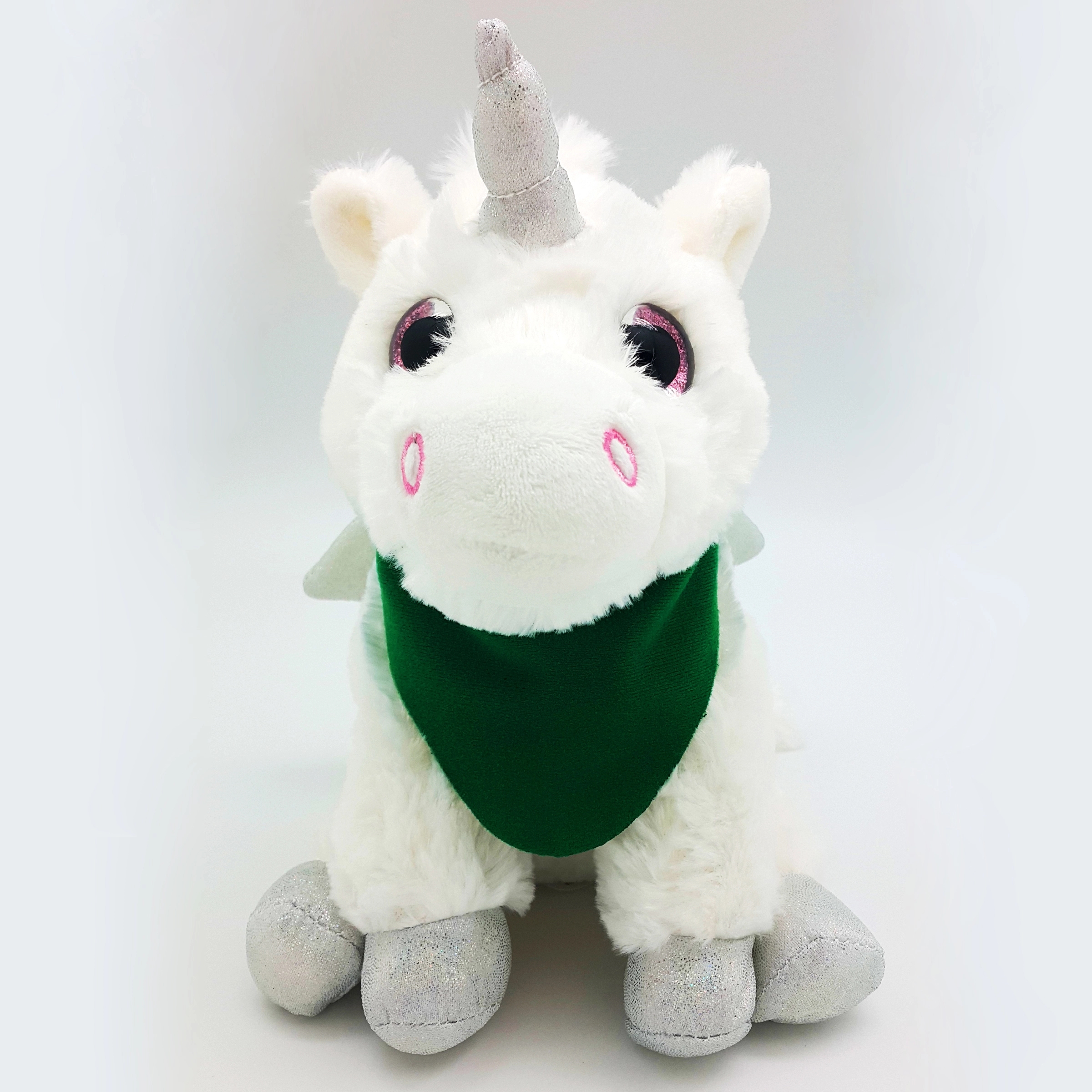 9" Bright Color White Unicorn 8