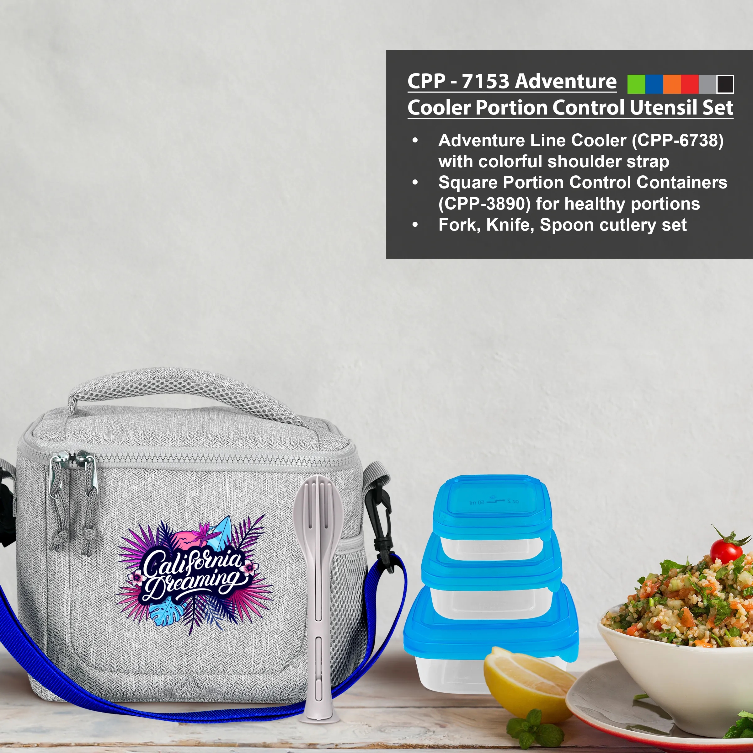 Adventure Cooler Portion Control Utensil Set 10