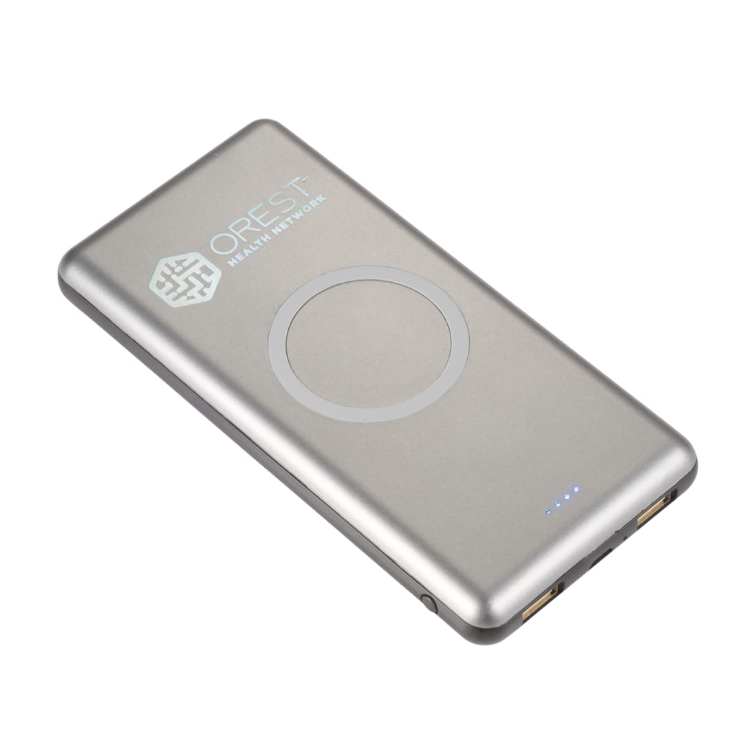 UL Listed Light Up Qi 10000 Wireless Power Bank 37