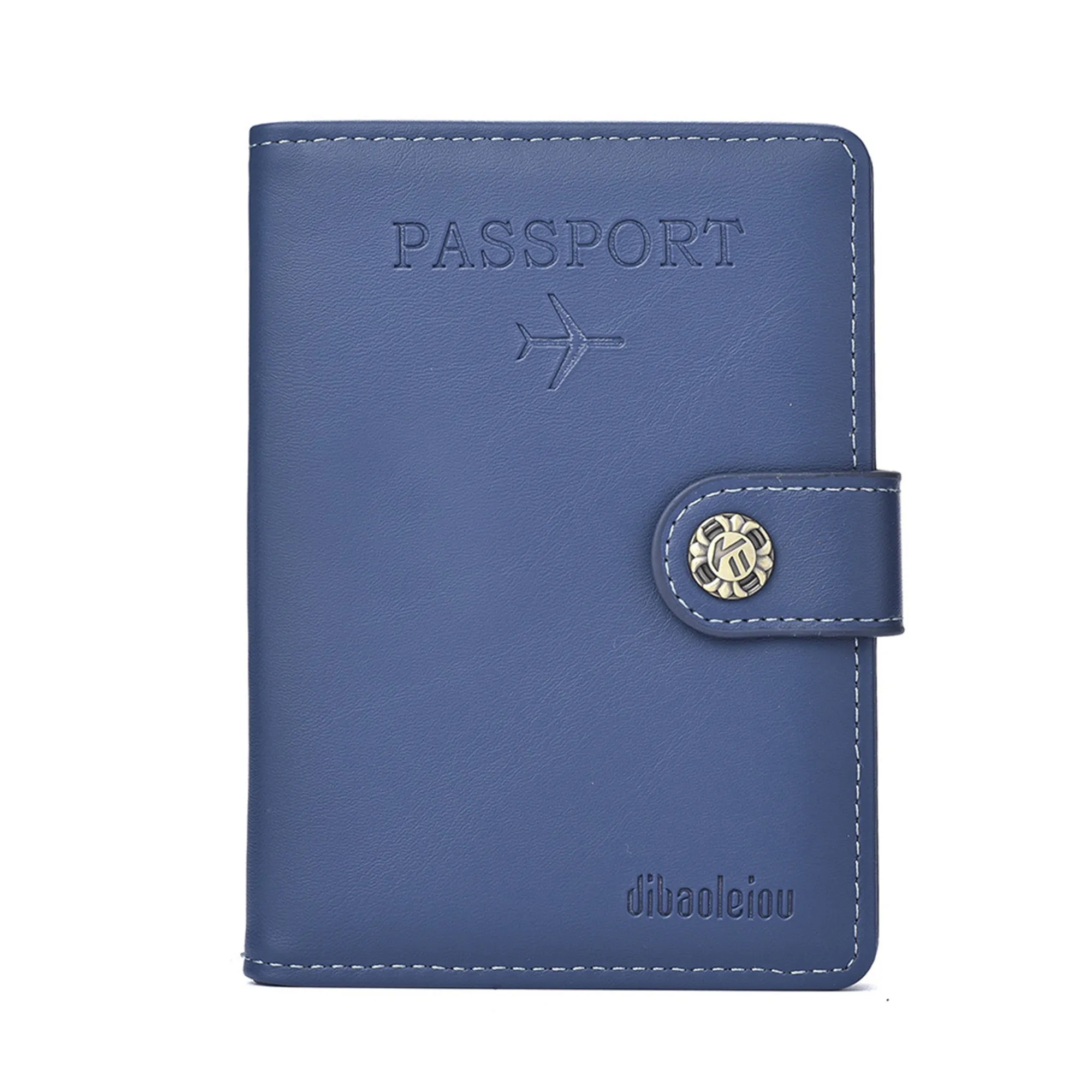PU Leather Travel Passport Case 2