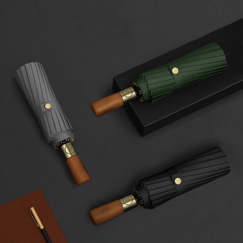 Business Curved Folding Umbrella 2