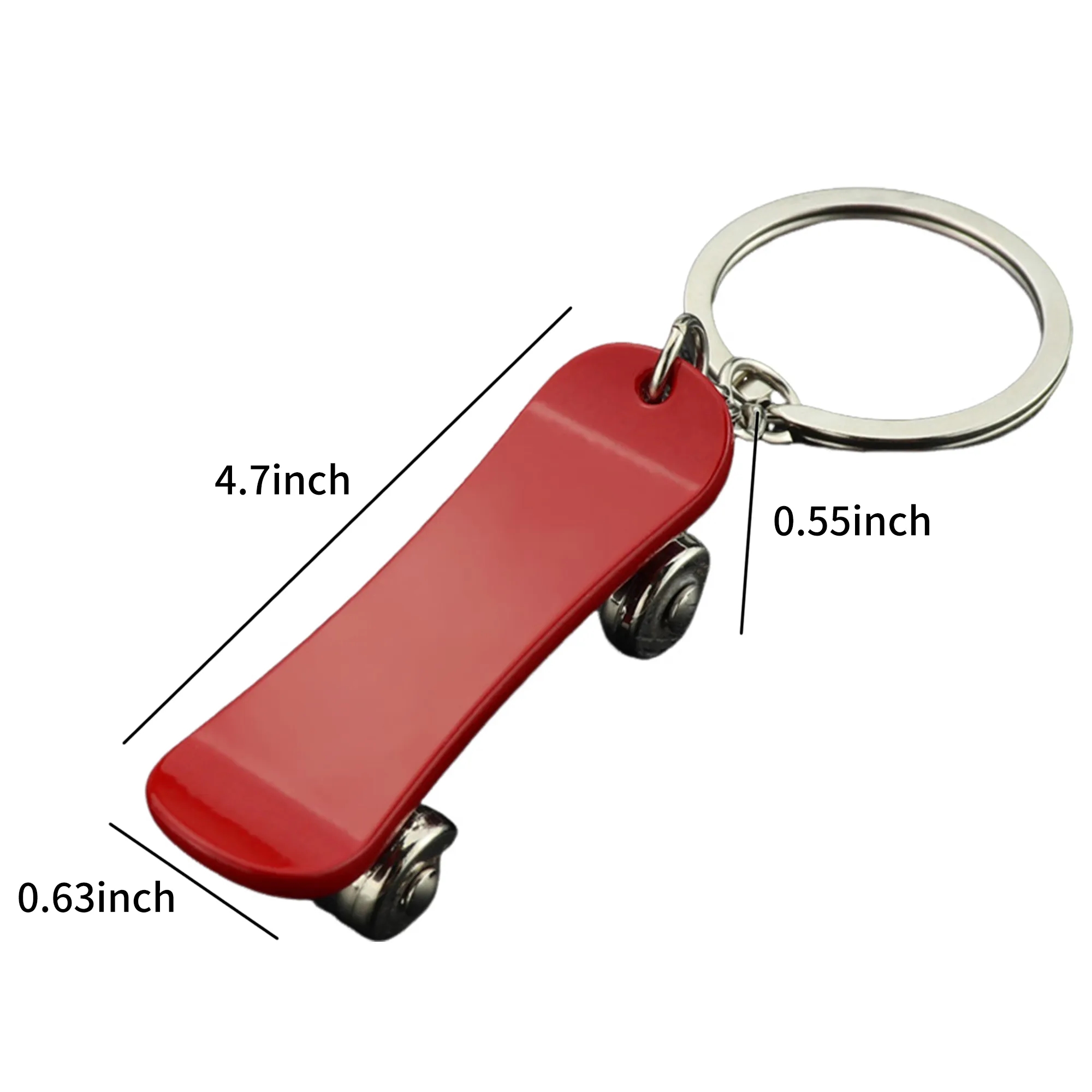 Skateboard Keychain 6